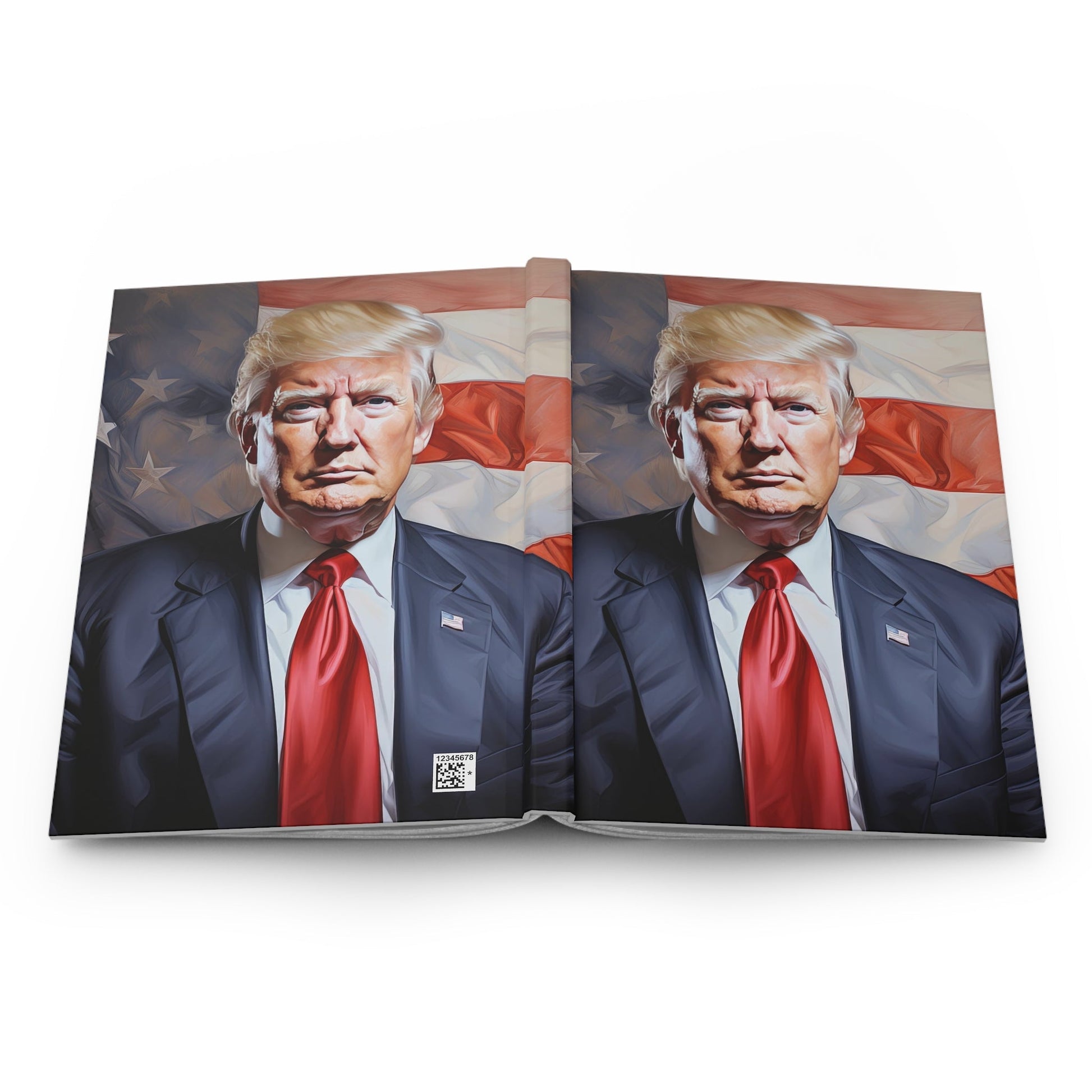 Trump Patriotic Hardcover Journal - PatriotDepot.com