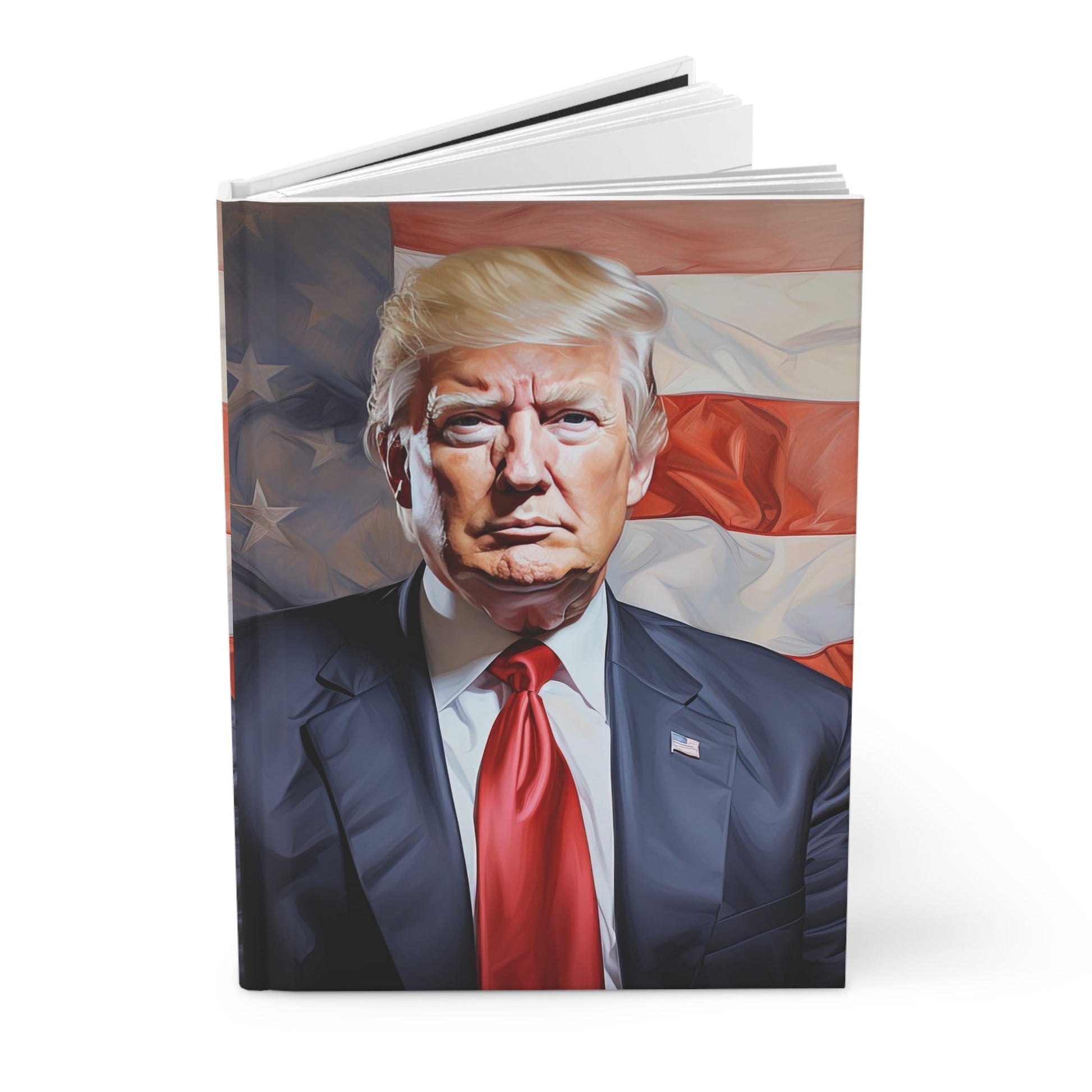 Trump Patriotic Hardcover Journal - PatriotDepot.com