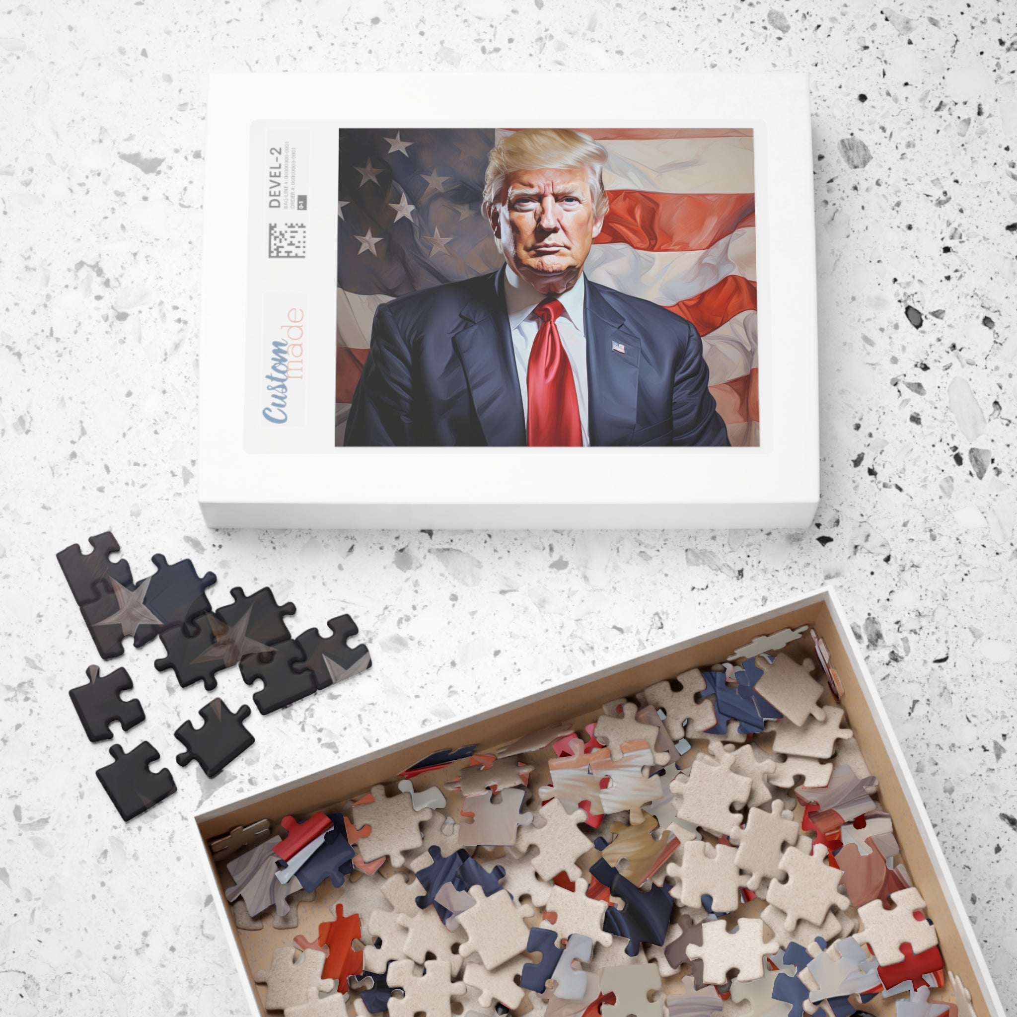 Trump Patriotic Puzzle (110, 252, 500, or 1014 - piece) - PatriotDepot.com