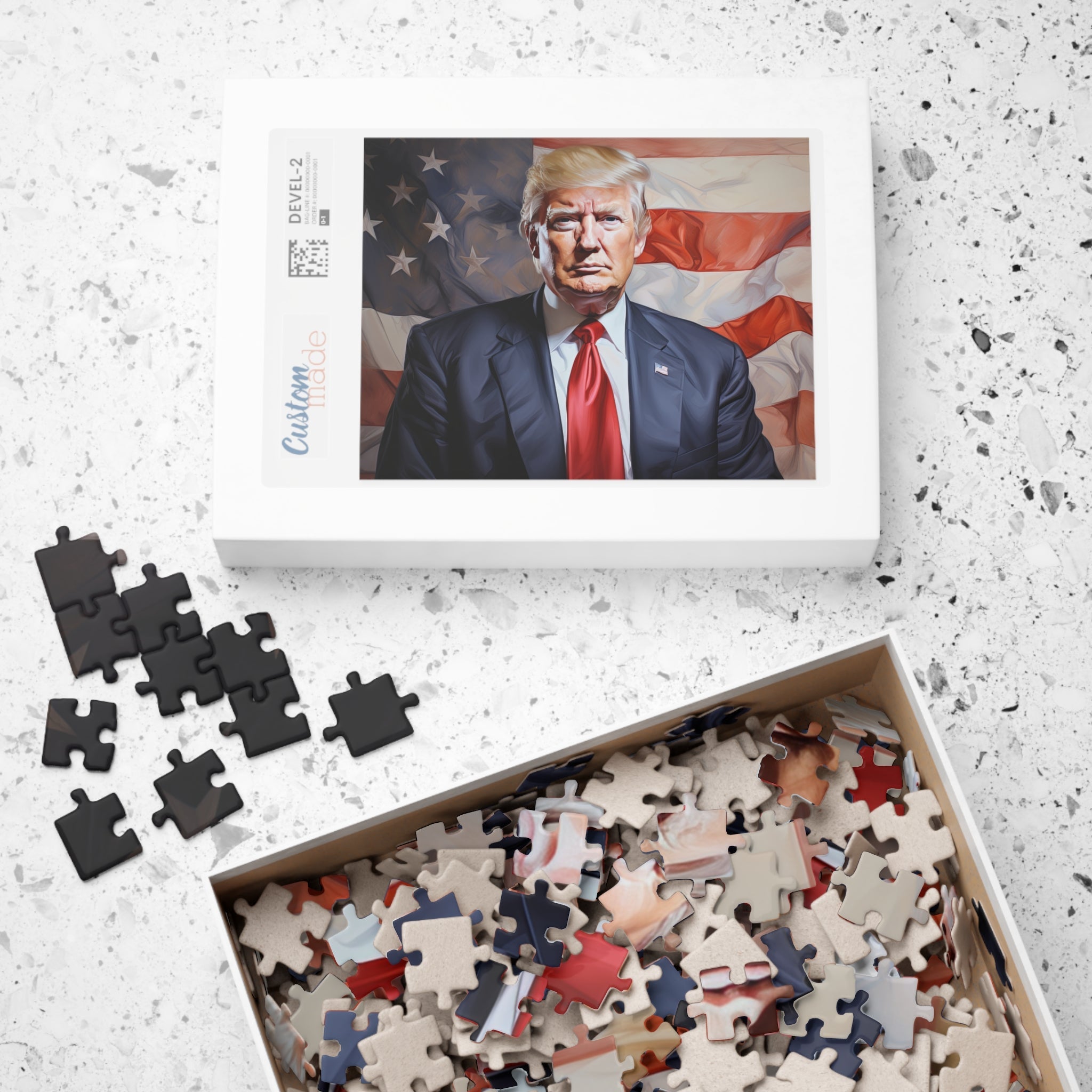 Trump Patriotic Puzzle (110, 252, 500, or 1014 - piece) - PatriotDepot.com