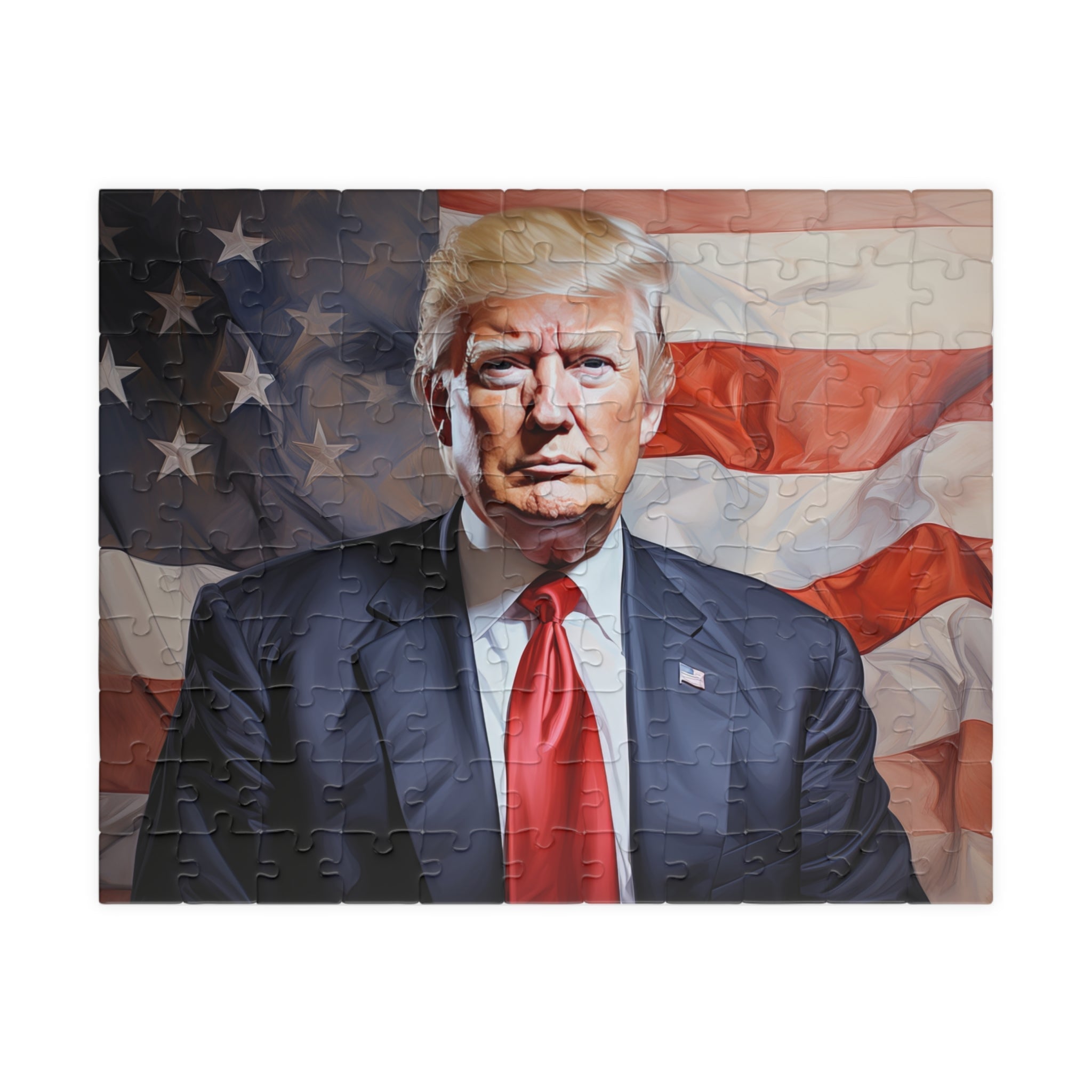 Trump Patriotic Puzzle (110, 252, 500, or 1014 - piece) - PatriotDepot.com