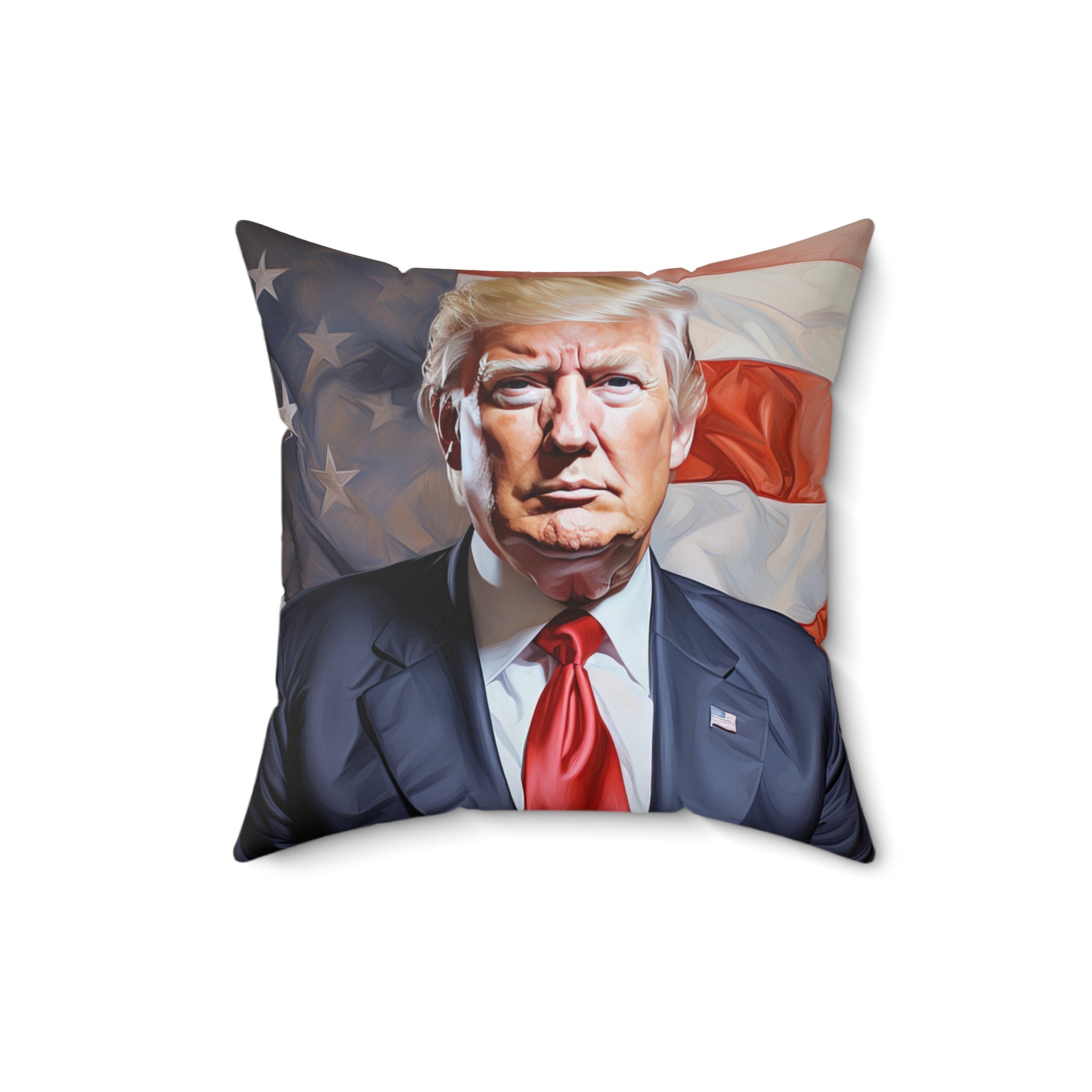 Trump Patriotic Throw Pillows (4 Sizes) - PatriotDepot.com
