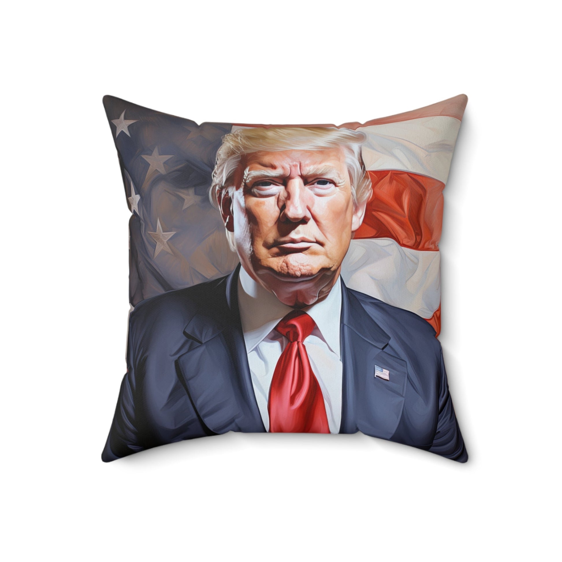 Trump Patriotic Throw Pillows (4 Sizes) - PatriotDepot.com