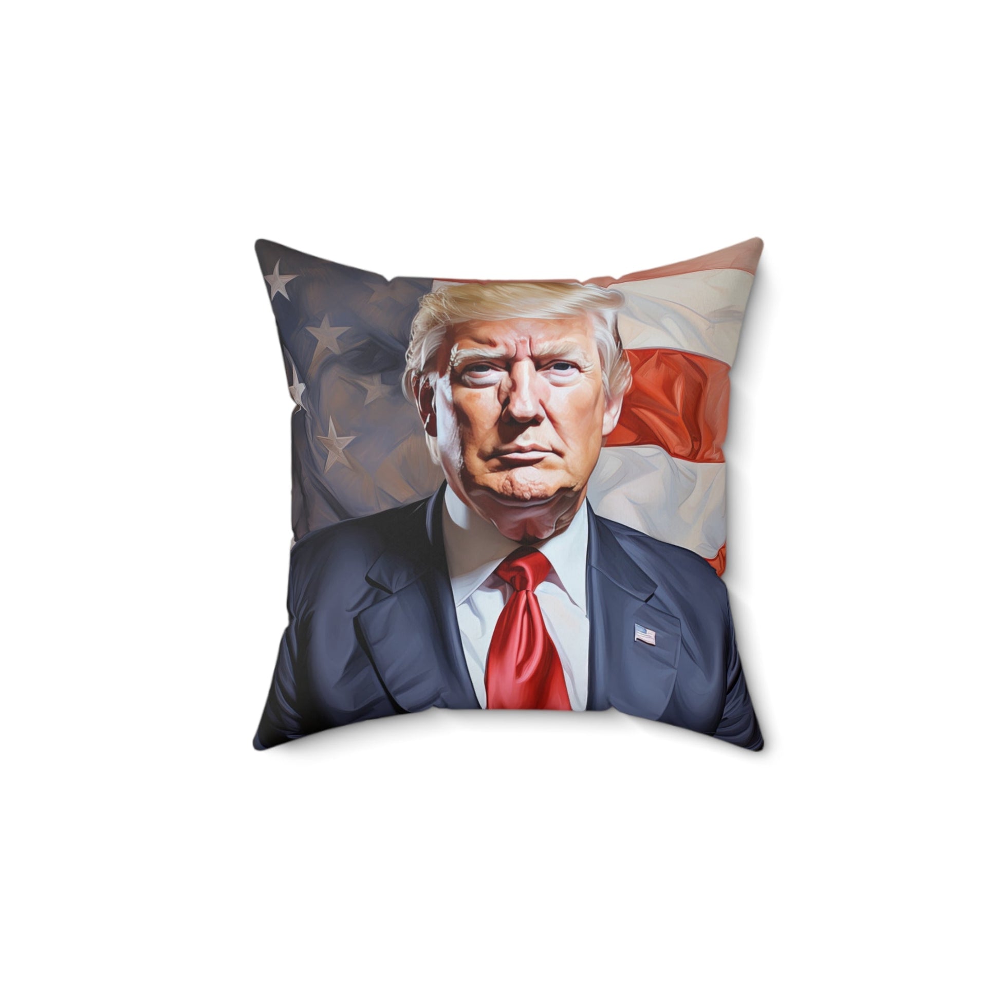Trump Patriotic Throw Pillows (4 Sizes) - PatriotDepot.com