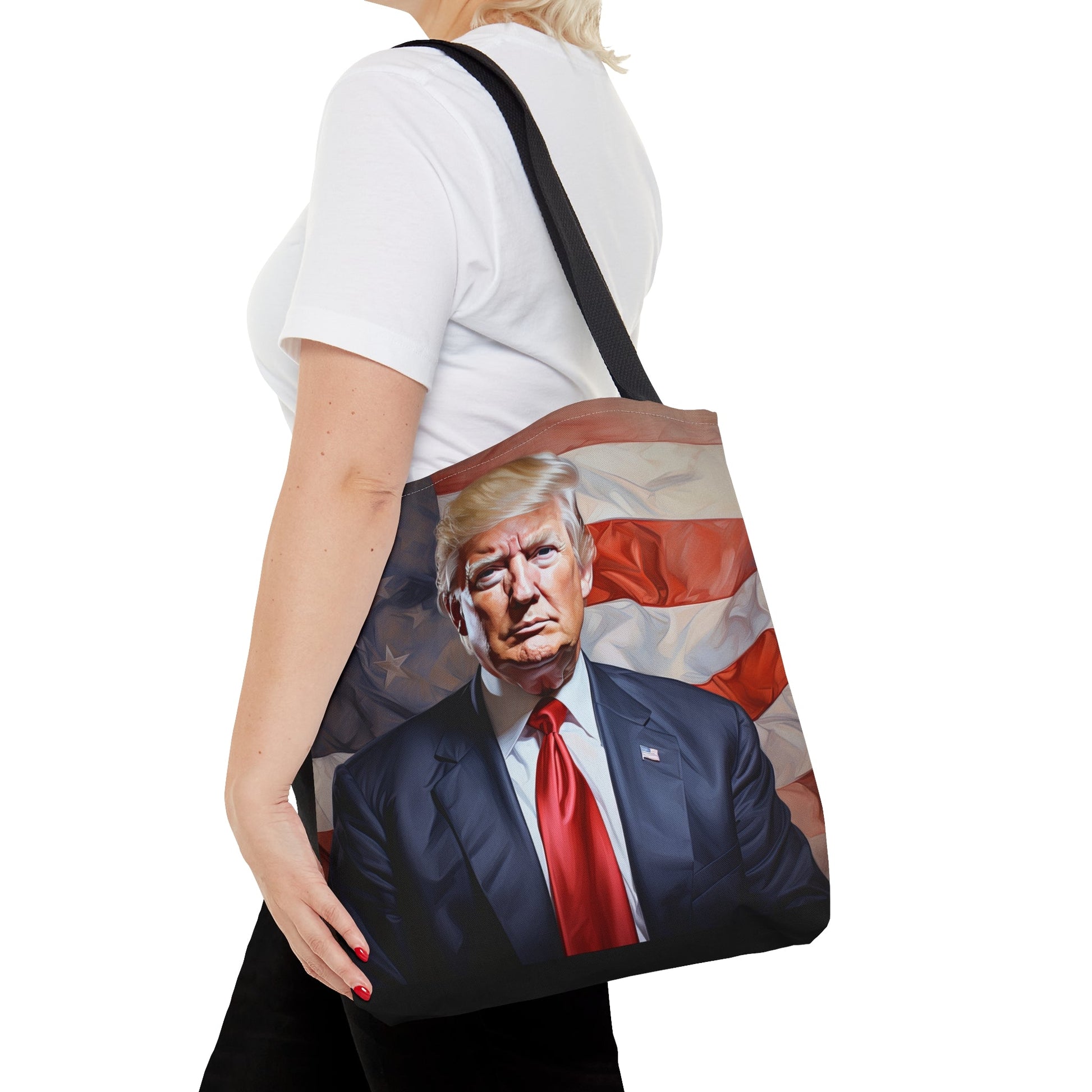 Trump Patriotic Tote Bag (3 Sizes) - PatriotDepot.com