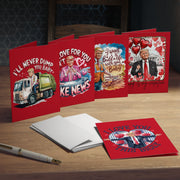 Trump Red Valentine Day Greeting Cards (5 - Pack) w/envelopes - PatriotDepot.com