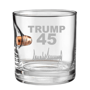Trump Signature 45 Whiskey Glass - PatriotDepot.com