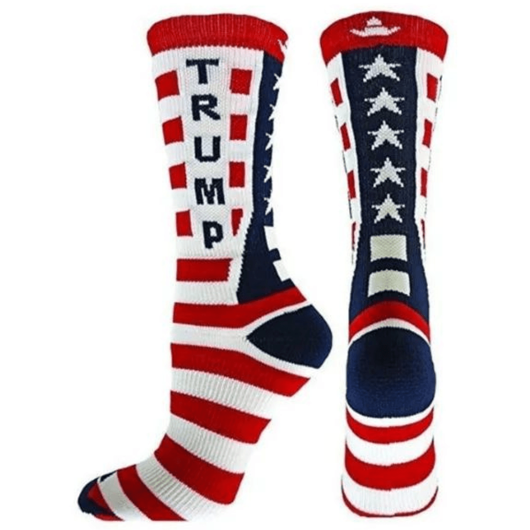 Trump Stars & Stripes Socks - PatriotDepot.com