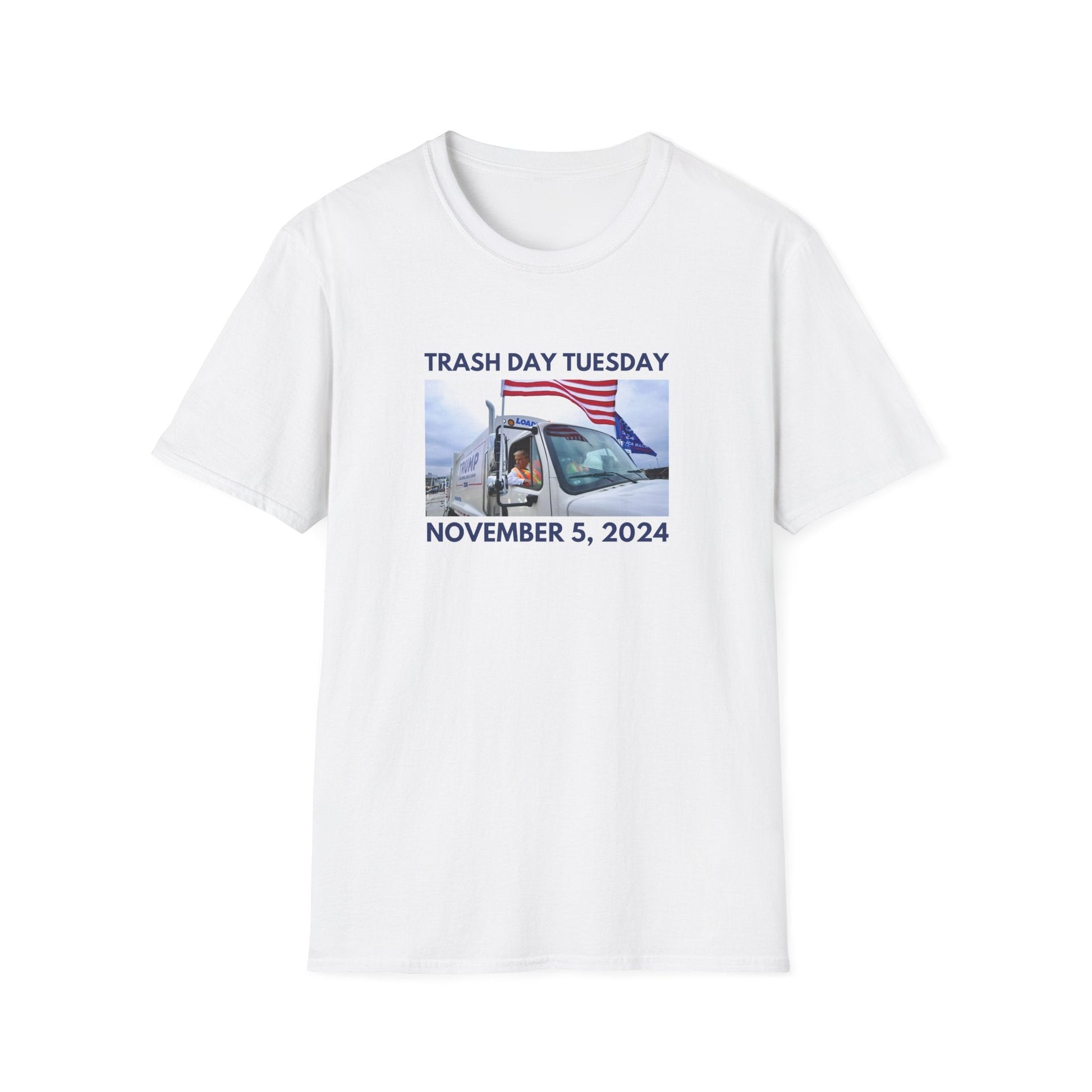 Trump "Trash Day Tuesday November 5, 2024" T-Shirt - PatriotDepot.com