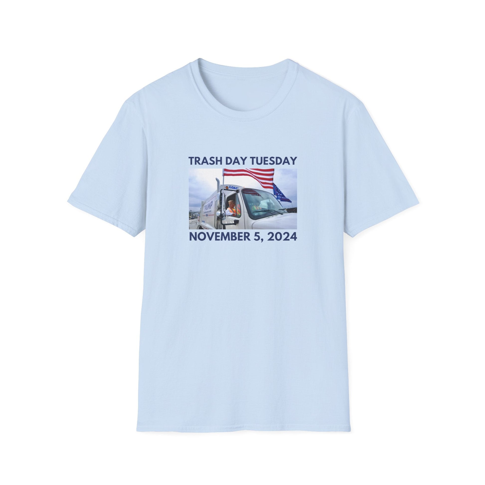 Trump "Trash Day Tuesday November 5, 2024" T-Shirt - PatriotDepot.com