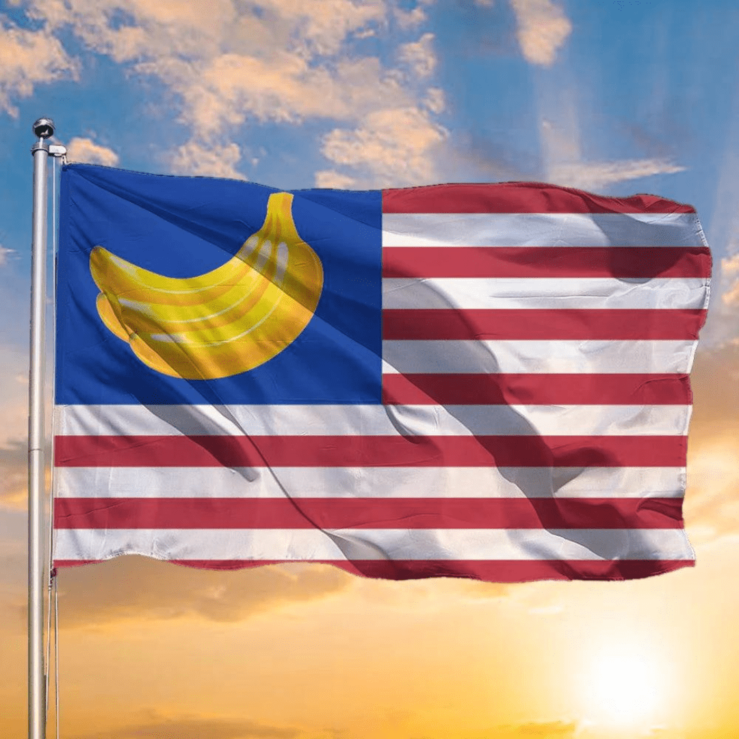 Trump Trial Banana Republic of New York 3x5 Flag - PatriotDepot.com