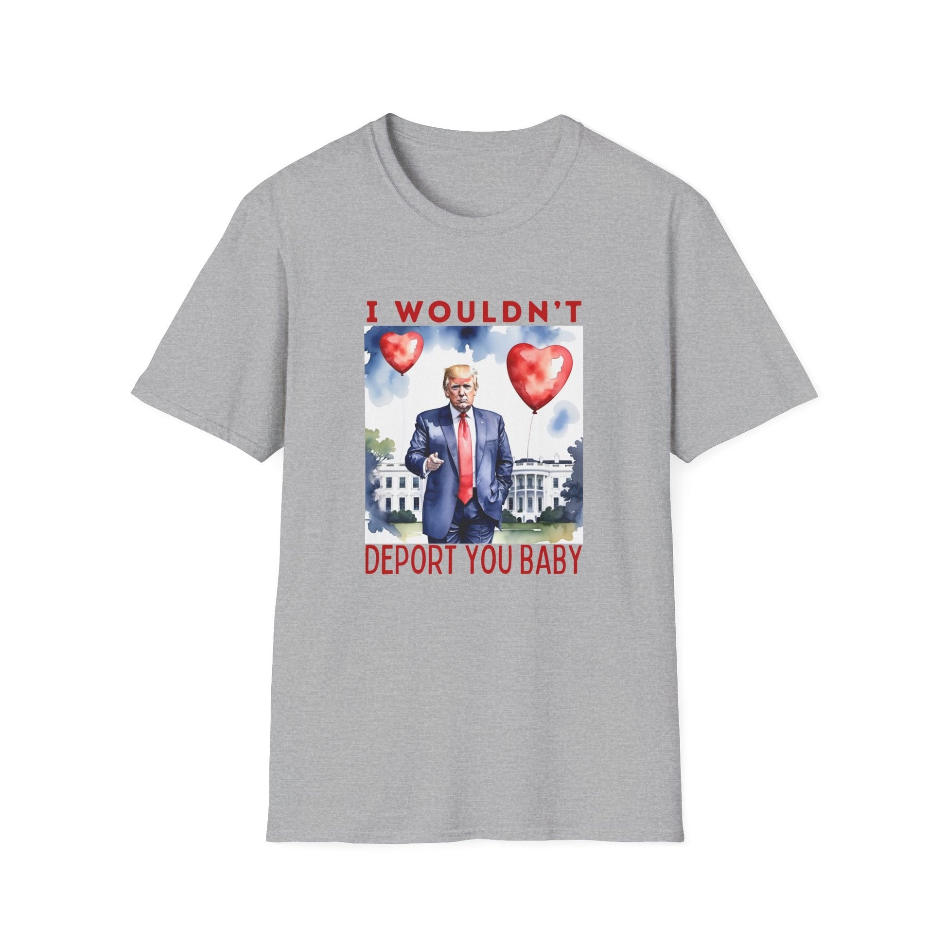 Trump Valentine "I Wouldn't Depot You" T-Shirt - PatriotDepot.com