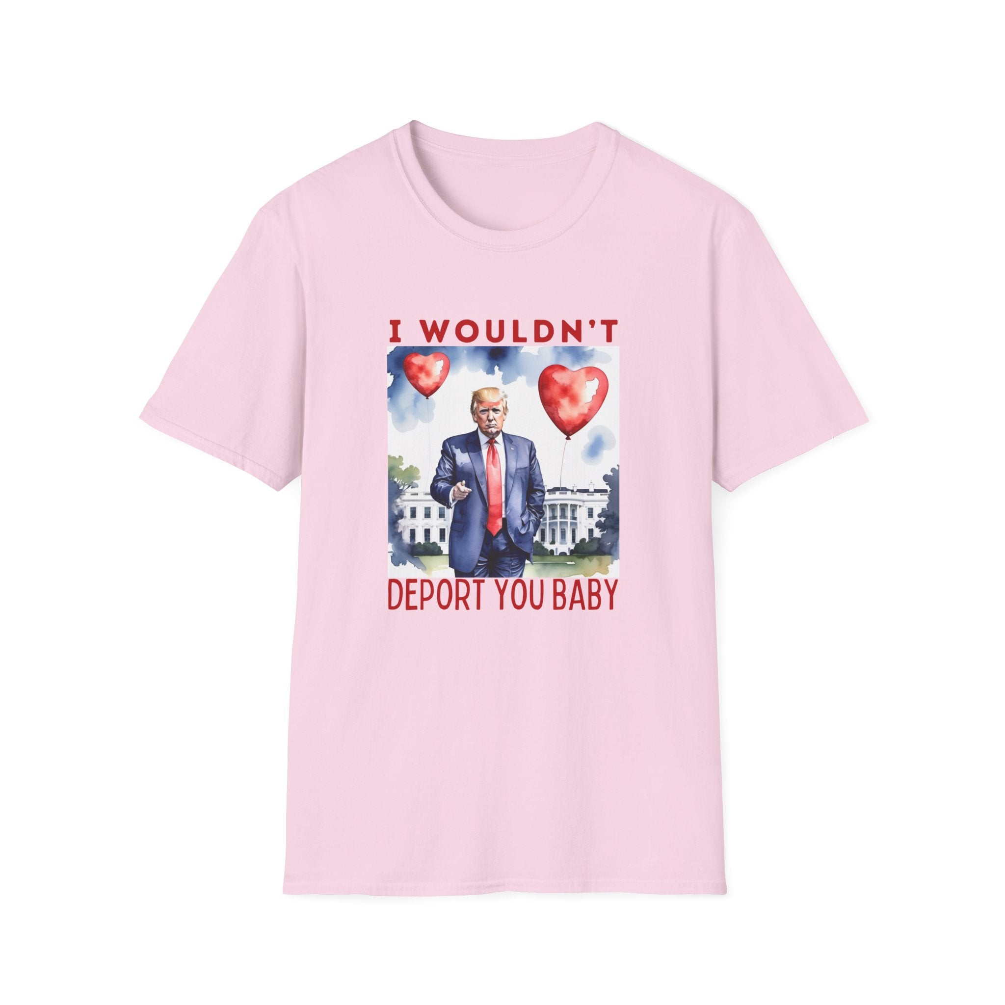 Trump Valentine "I Wouldn't Depot You" T-Shirt - PatriotDepot.com