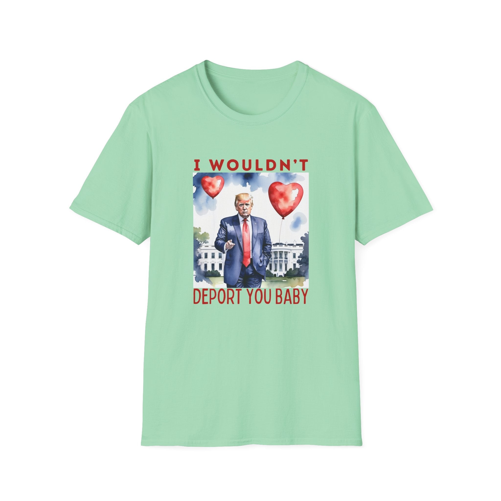 Trump Valentine "I Wouldn't Depot You" T-Shirt - PatriotDepot.com