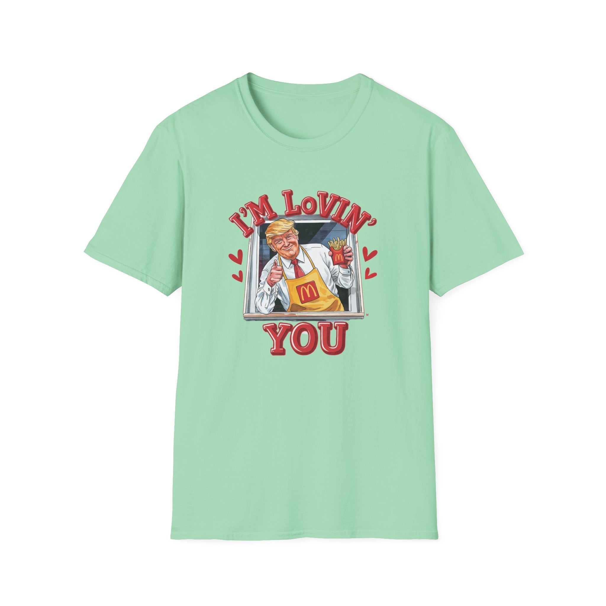 Trump Valentine "I'm Lovin' You" T-Shirt - PatriotDepot.com
