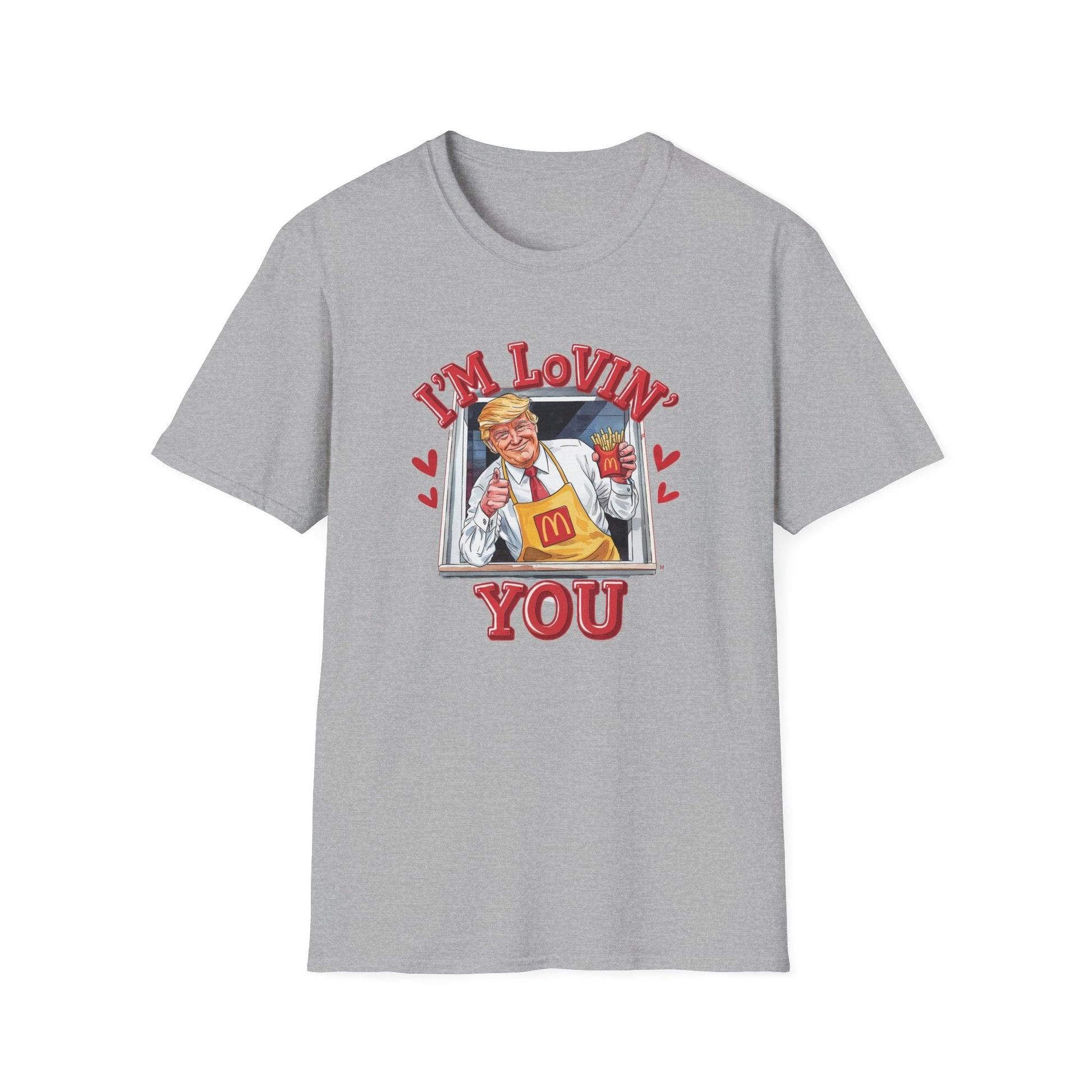 Trump Valentine "I'm Lovin' You" T-Shirt - PatriotDepot.com