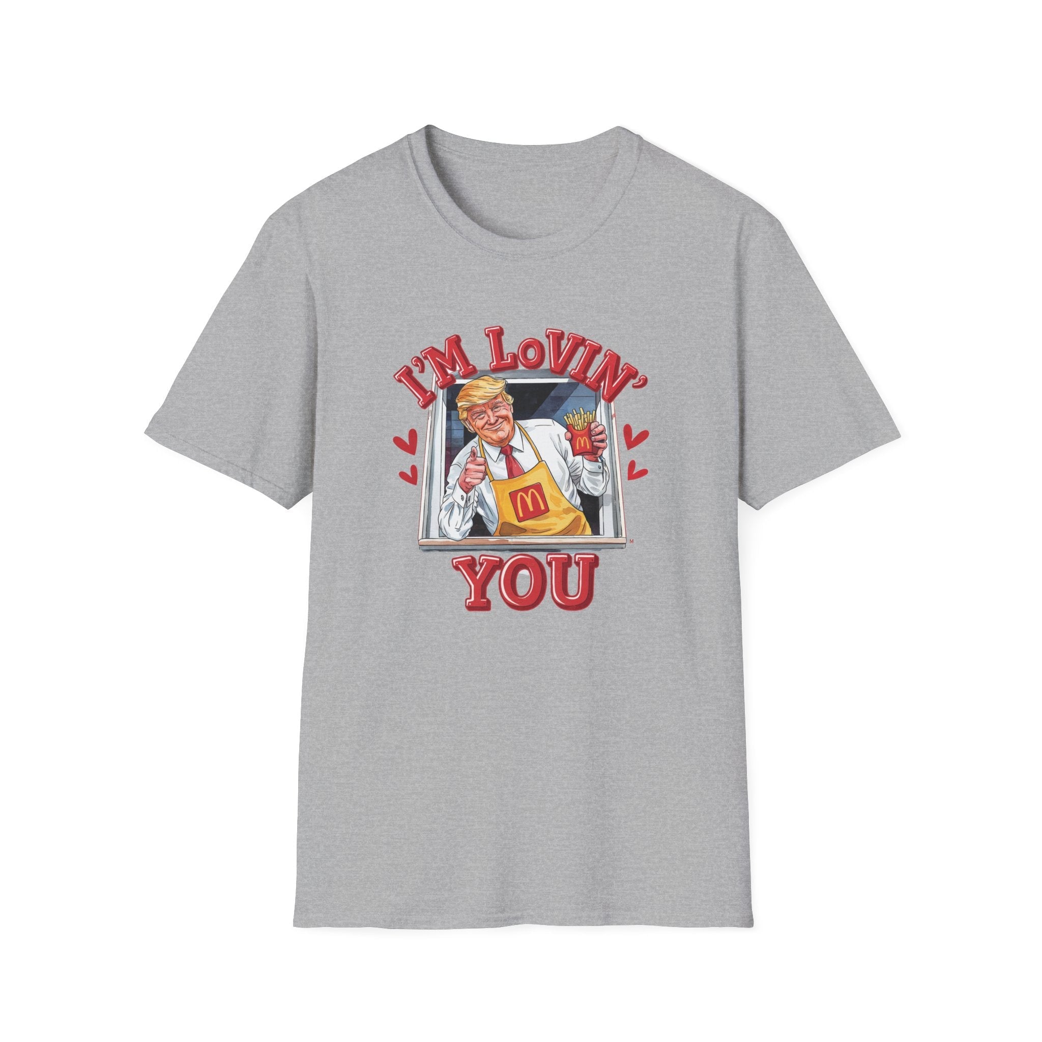 Trump Valentine "I'm Lovin' You" T-Shirt - PatriotDepot.com