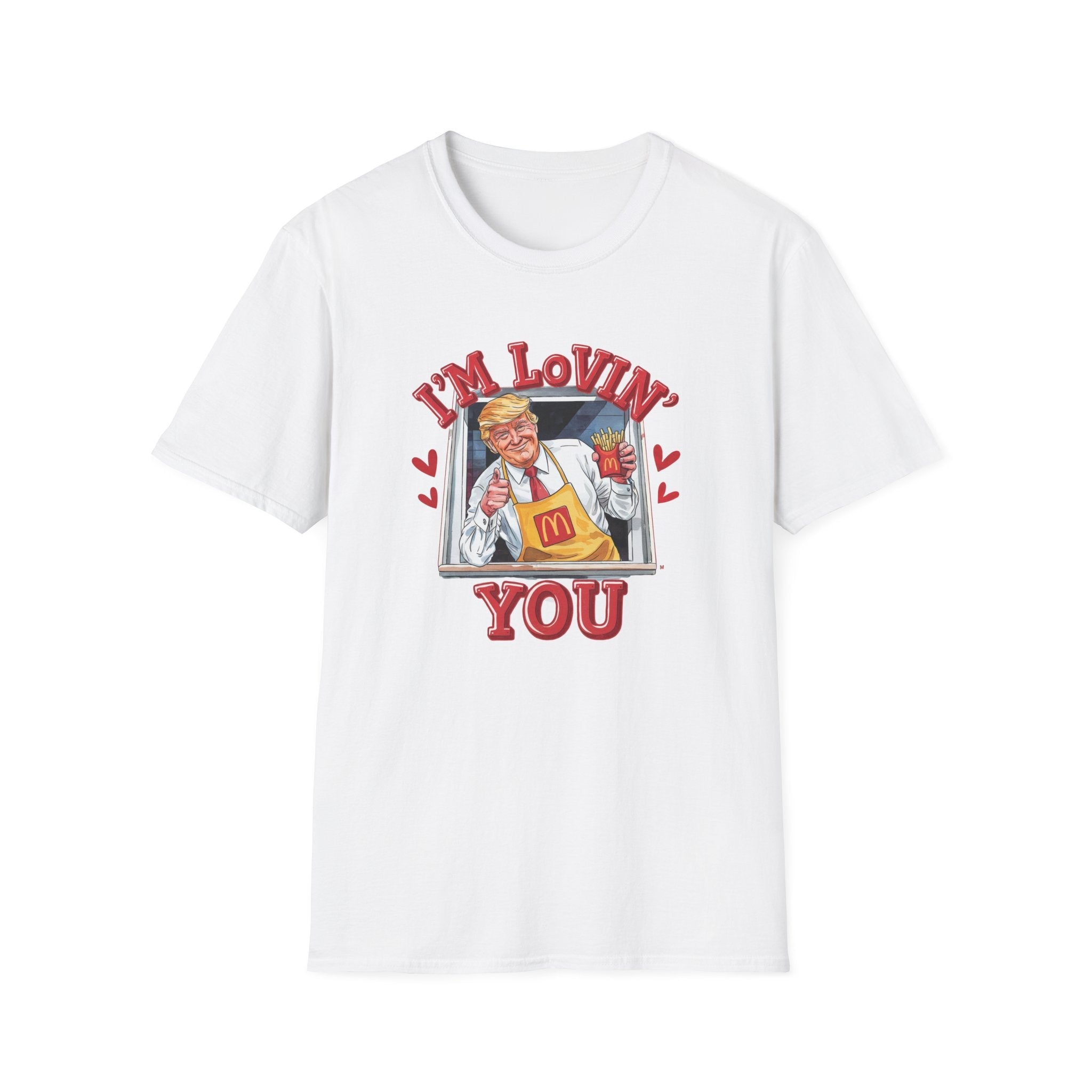 Trump Valentine "I'm Lovin' You" T-Shirt - PatriotDepot.com