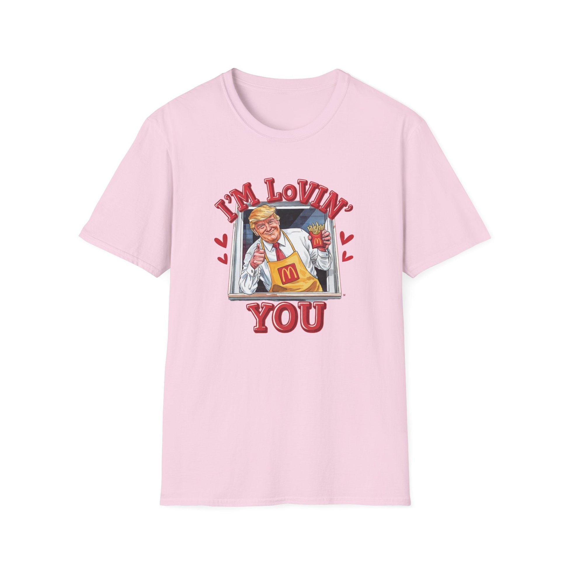 Trump Valentine "I'm Lovin' You" T-Shirt - PatriotDepot.com