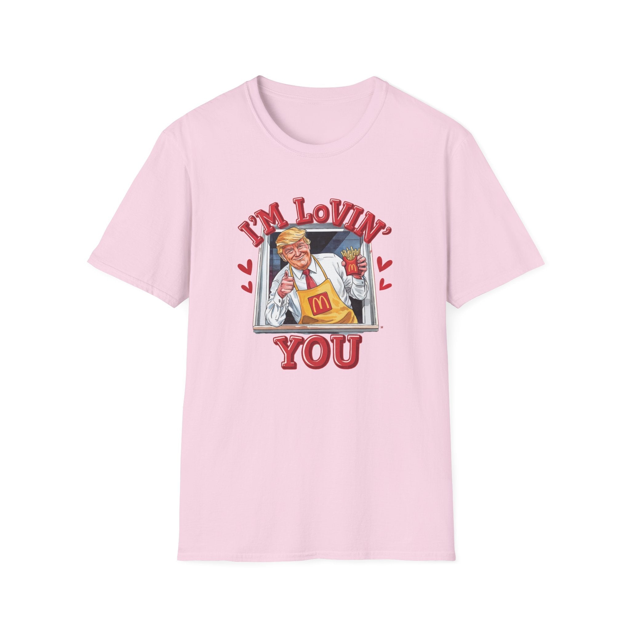 Trump Valentine "I'm Lovin' You" T-Shirt - PatriotDepot.com