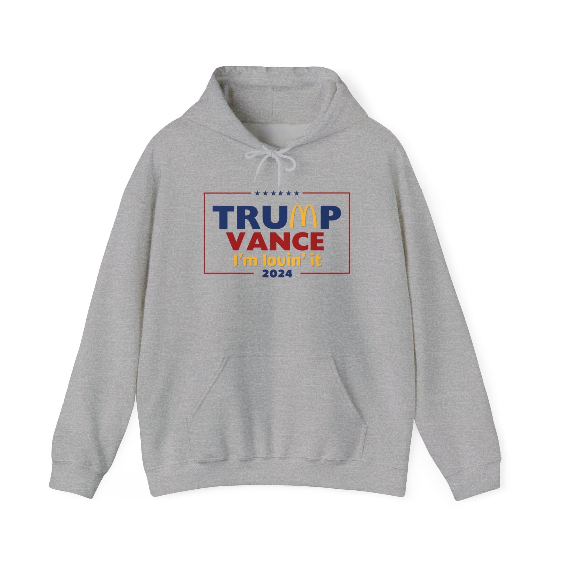 Trump Vance "I'm Lovin' It" Hoodie - PatriotDepot.com