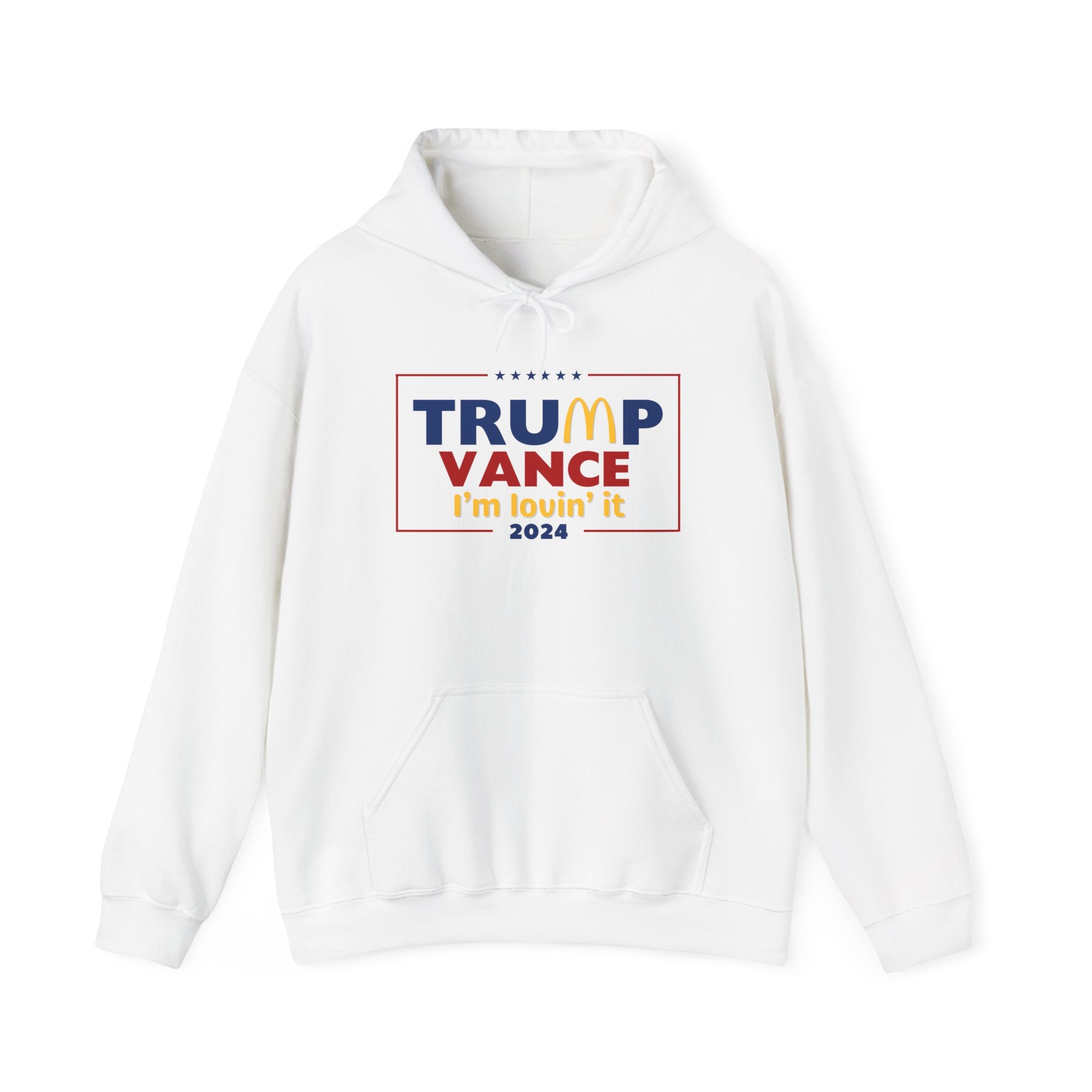 Trump Vance "I'm Lovin' It" Hoodie - PatriotDepot.com
