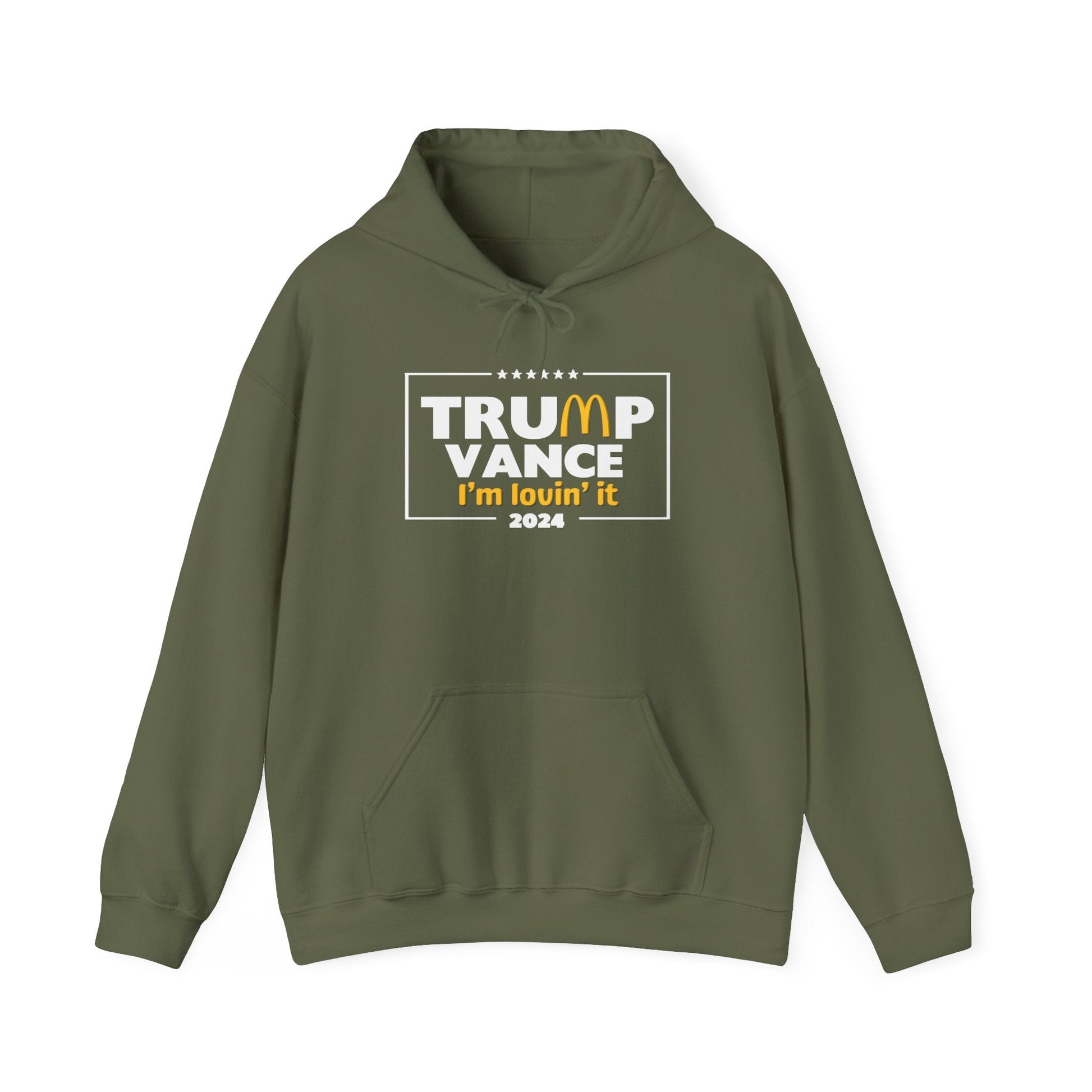 Trump Vance "I'm Lovin' It" Hoodie - PatriotDepot.com