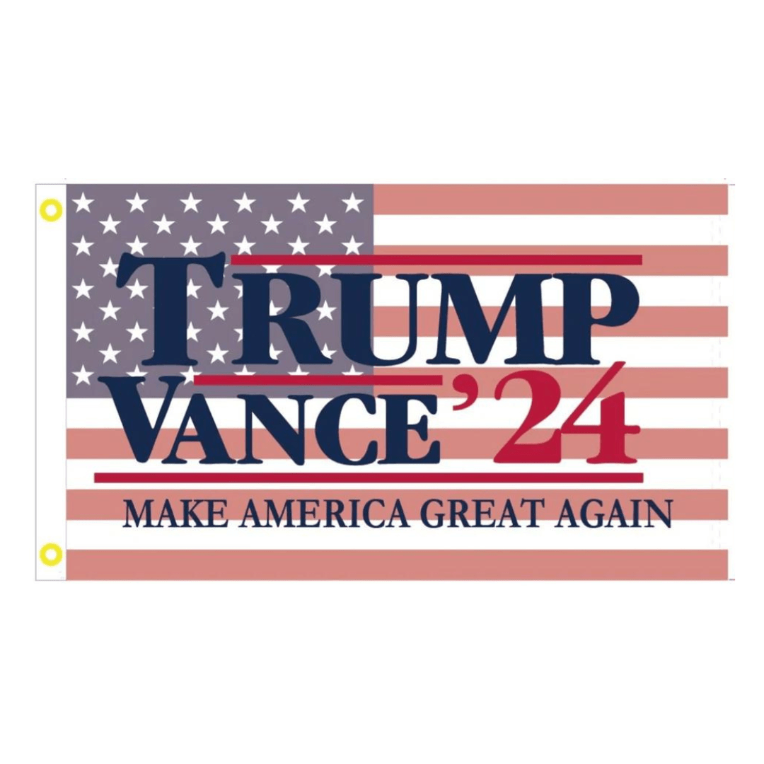 Trump Vance Make America Great Again Patriotic 3'x5' Flag - PatriotDepot.com