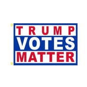 Trump Votes Matter 12" x 18" Flag - PatriotDepot.com