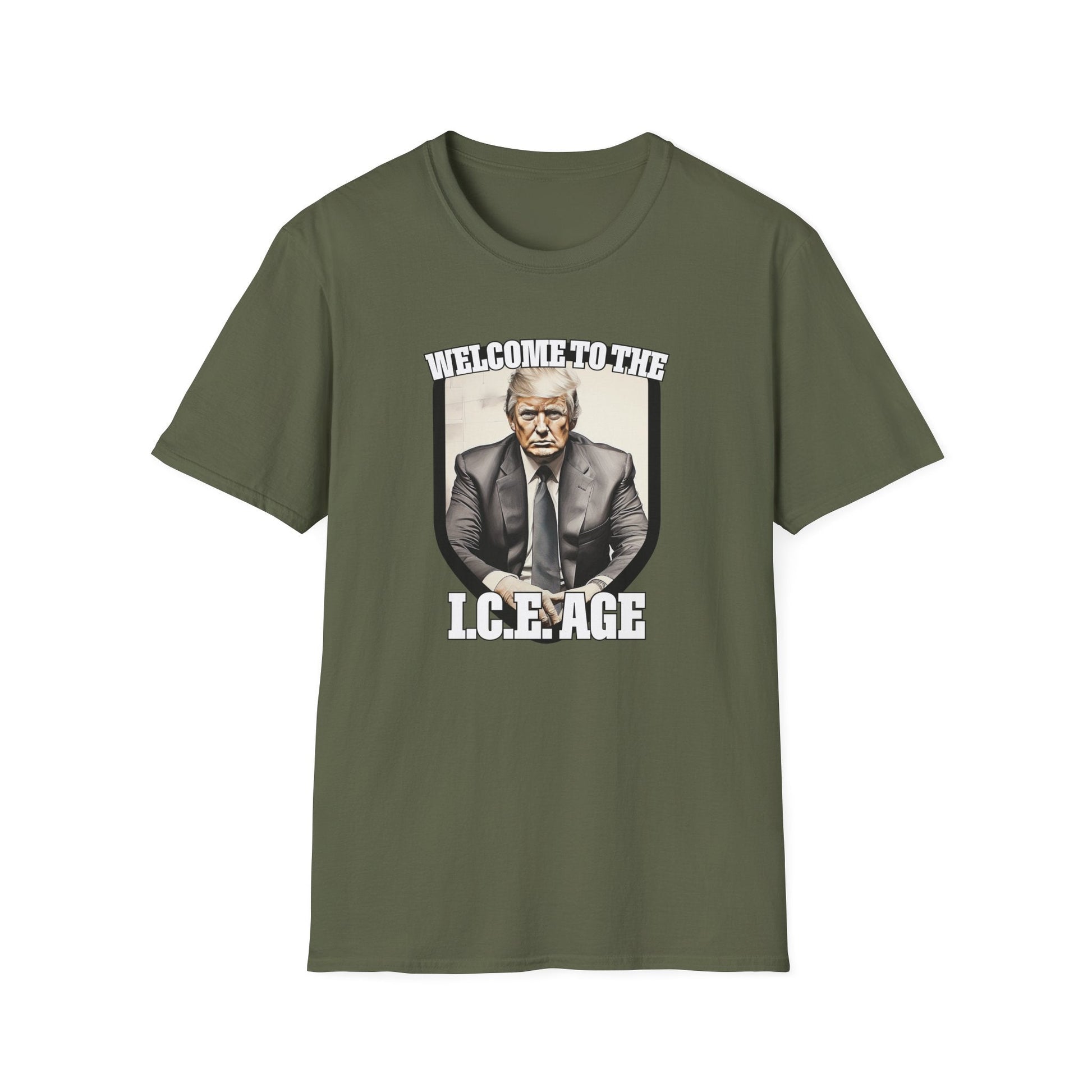 Trump "Welcome to the I.C.E. Age" T-Shirt - PatriotDepot.com