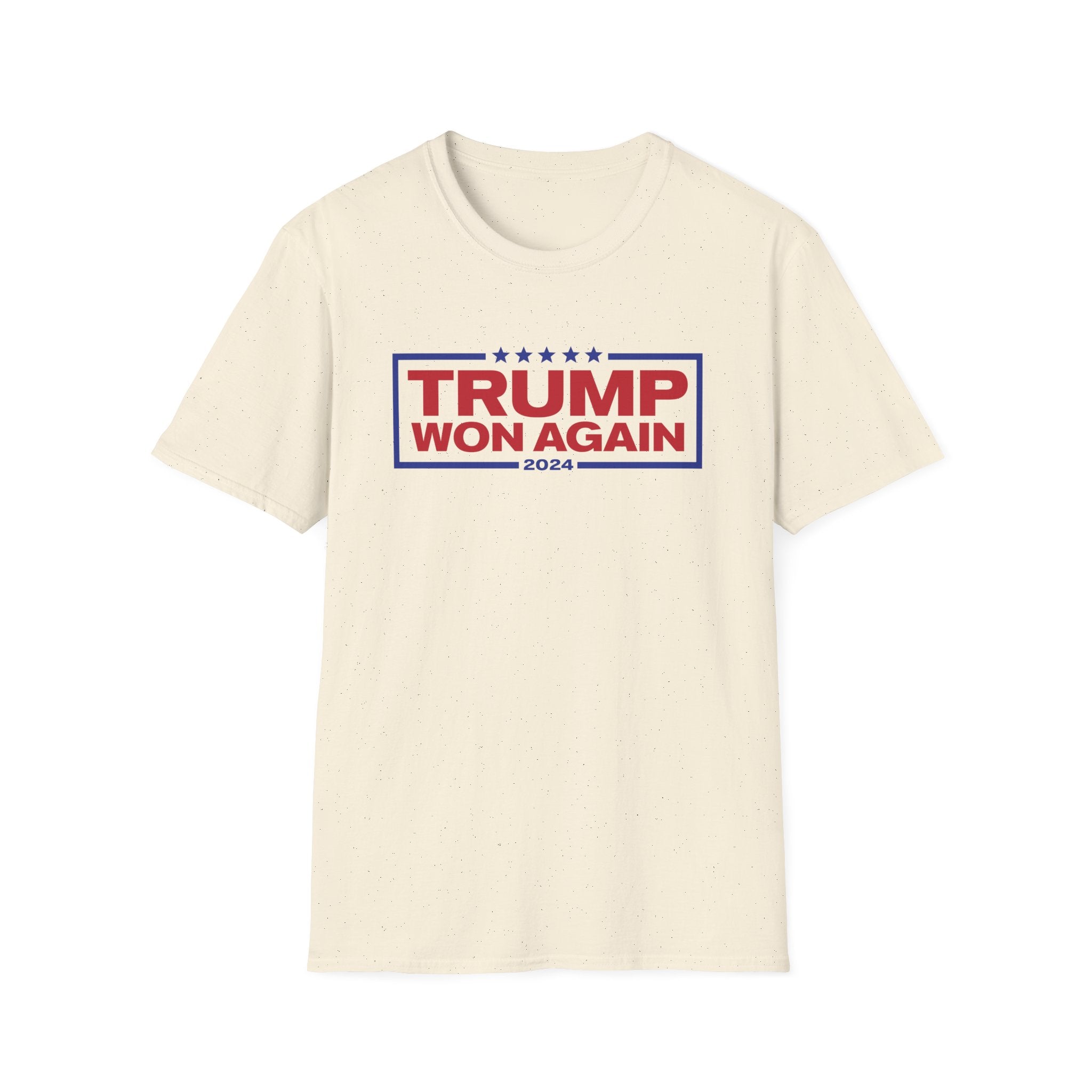 Trump Won Again 2024 T-Shirt - PatriotDepot.com
