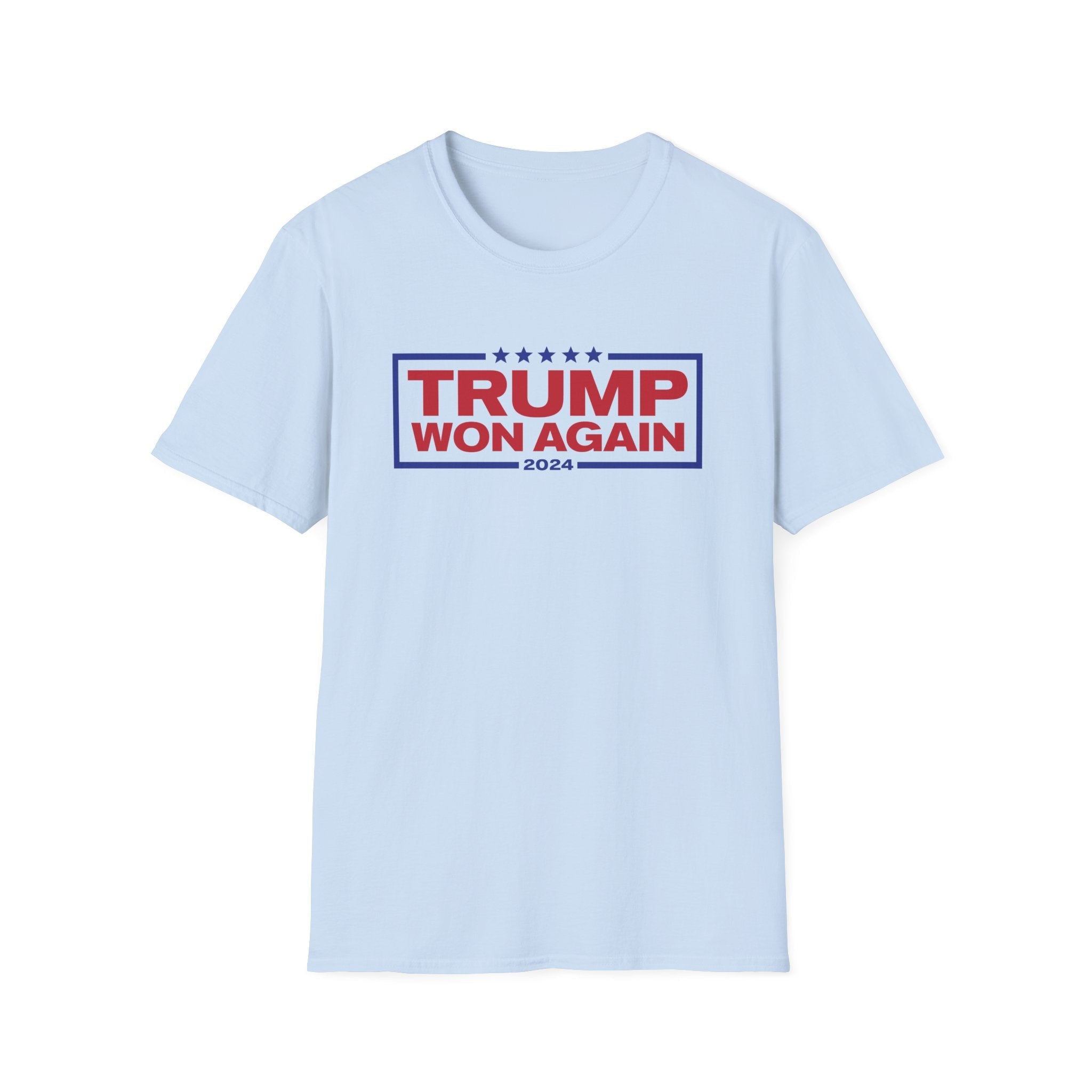 Trump Won Again 2024 T-Shirt - PatriotDepot.com