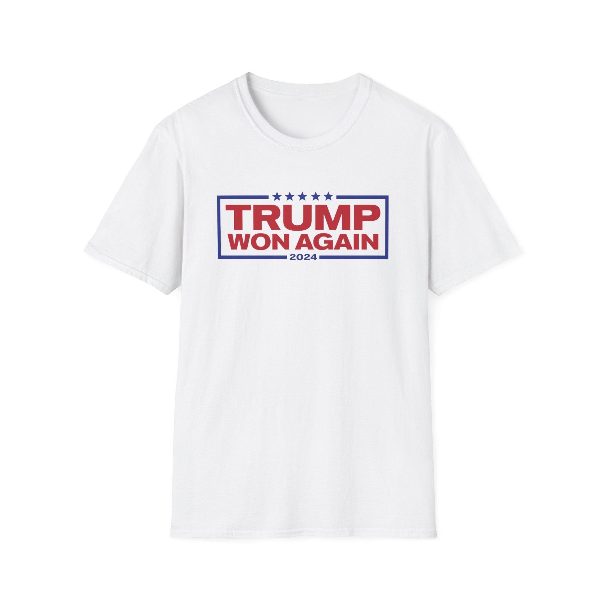 Trump Won Again 2024 T-Shirt - PatriotDepot.com