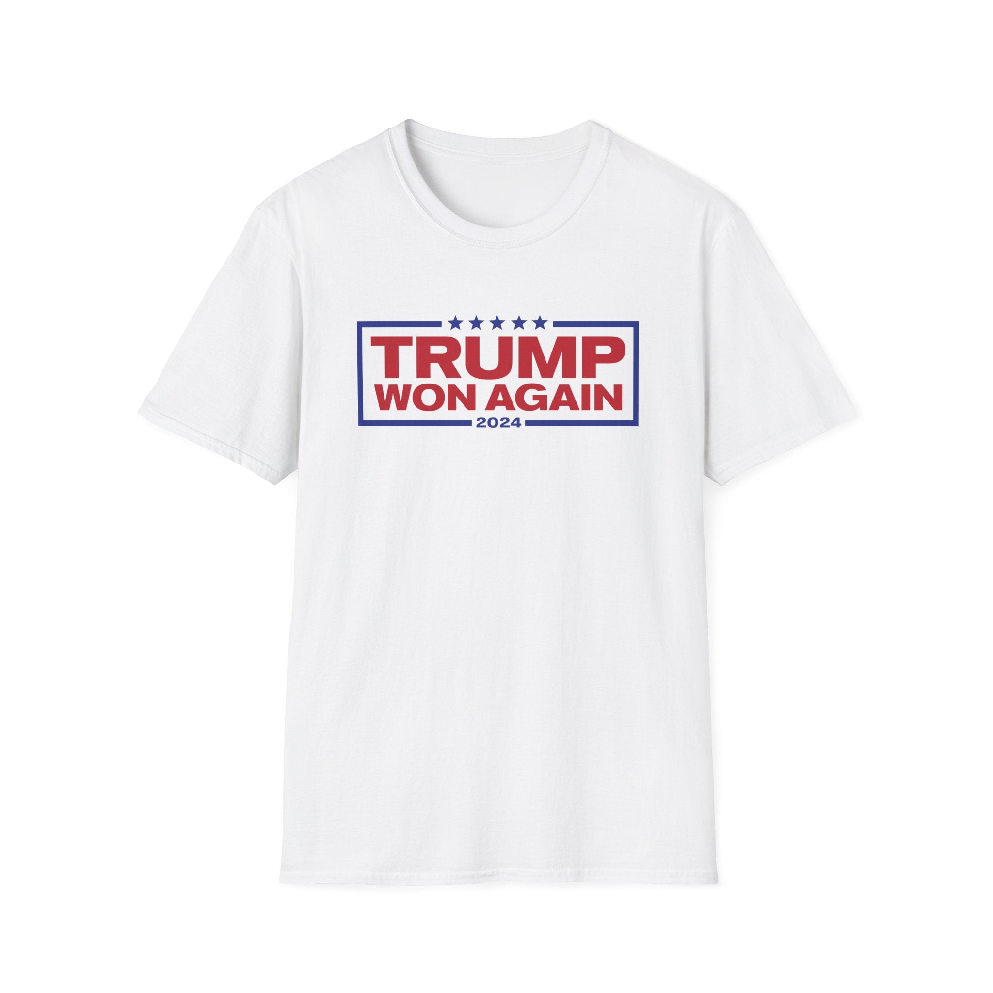Trump Won Again 2024 T-Shirt - PatriotDepot.com