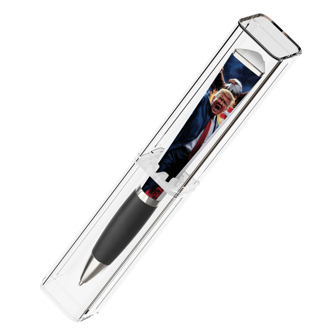 Trump "You Missed" 3 - Sided Performance Pen (3 Sided Design) w/ case - PatriotDepot.com