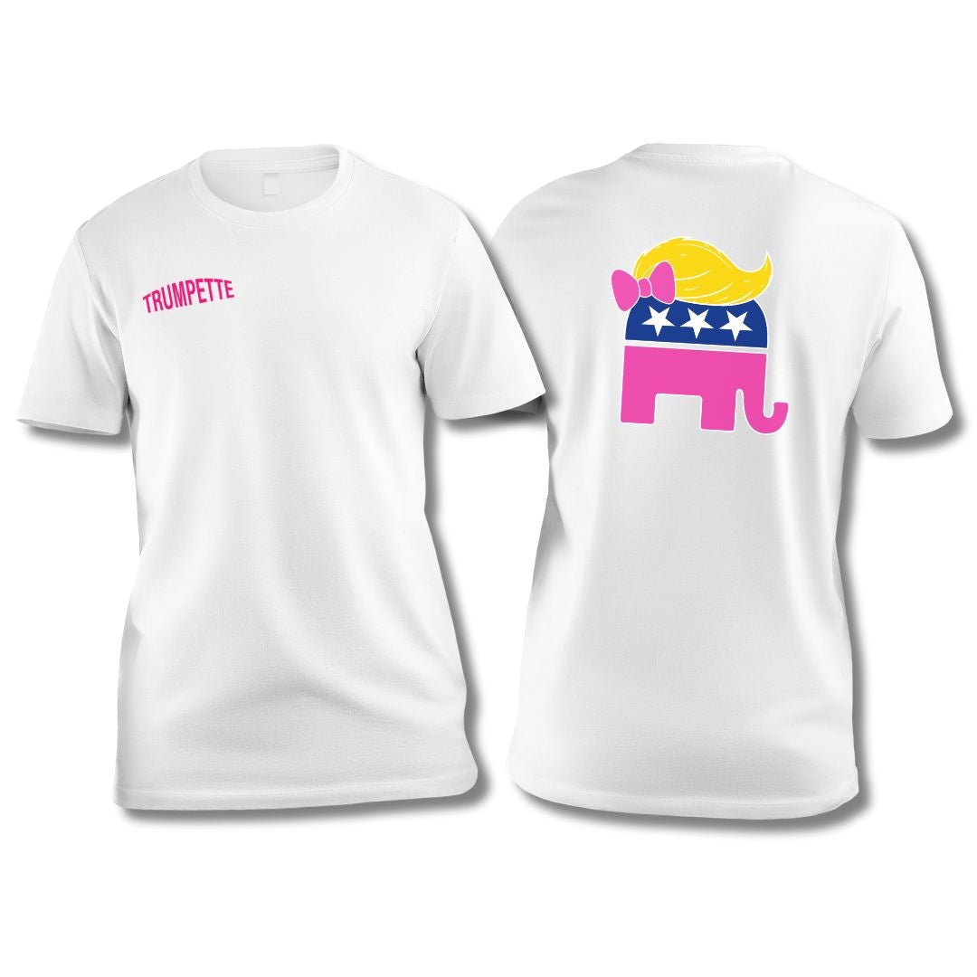 Trumpette T-Shirt (Front & Back Design) - PatriotDepot.com