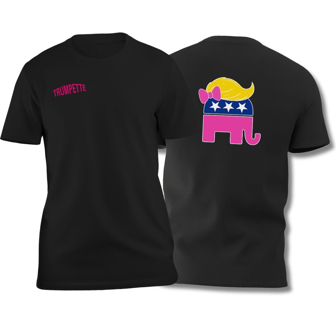 Trumpette T-Shirt (Front & Back Design) - PatriotDepot.com