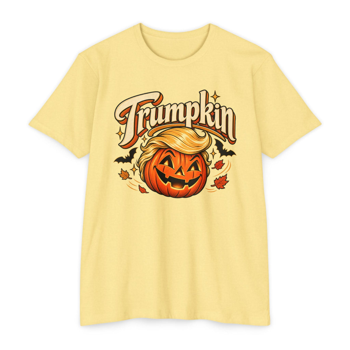 Trumpkin Pumpkin Halloween T-Shirt - PatriotDepot.com