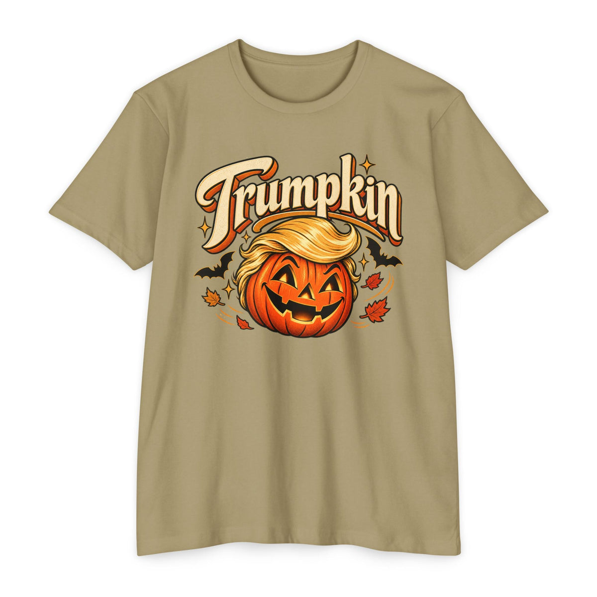 Trumpkin Pumpkin Halloween T-Shirt - PatriotDepot.com