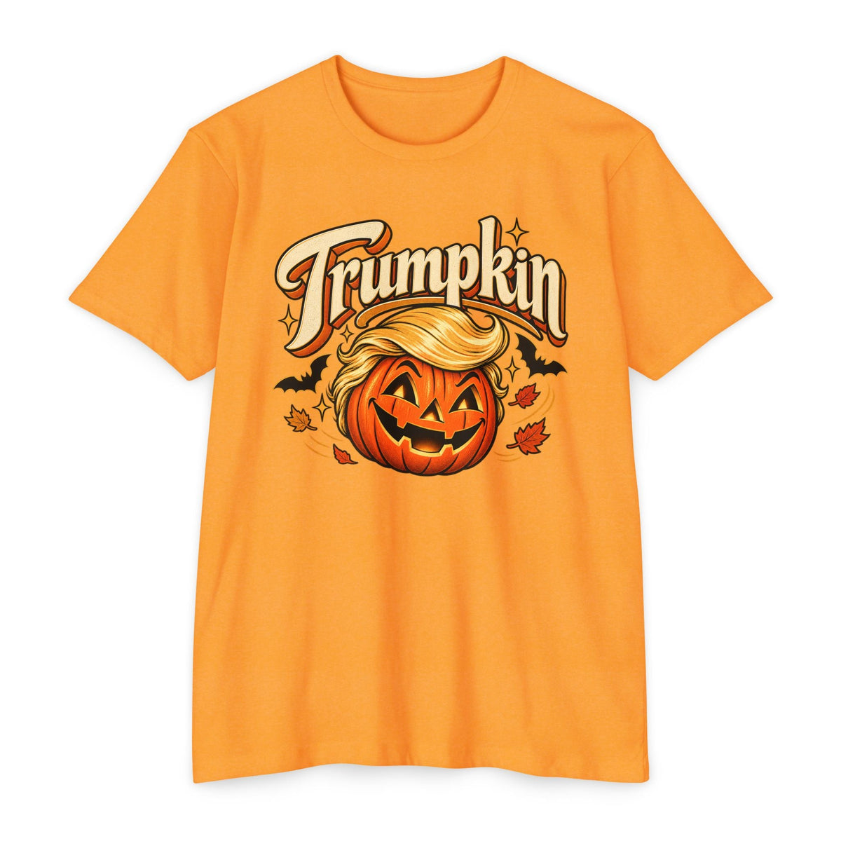 Trumpkin Pumpkin Halloween T-Shirt - PatriotDepot.com