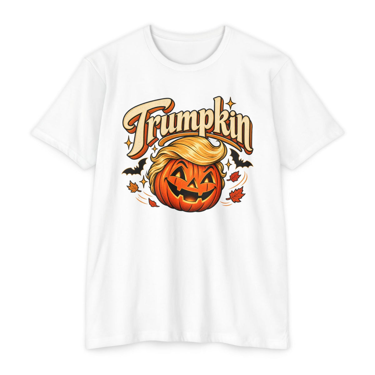 Trumpkin Pumpkin Halloween T-Shirt - PatriotDepot.com
