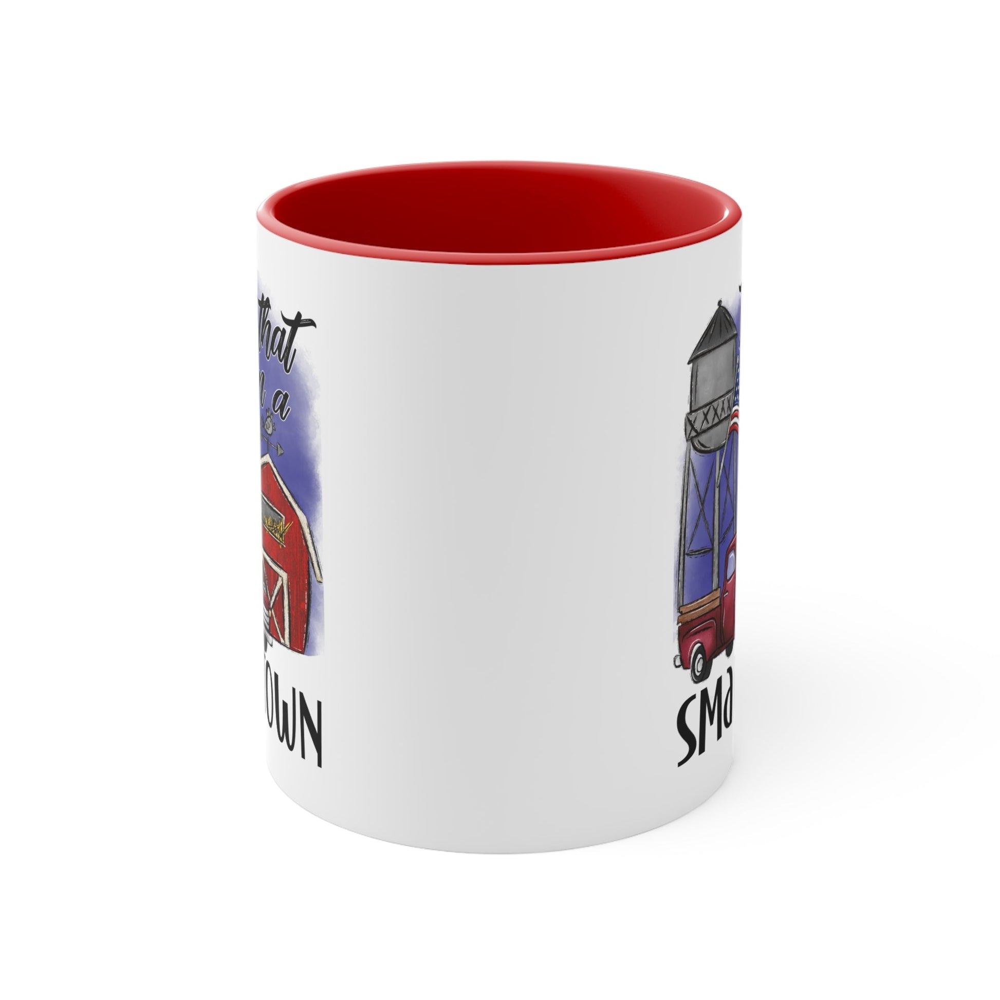 "Try That in a Small Town" (Drawn Design) Mug - PatriotDepot.com