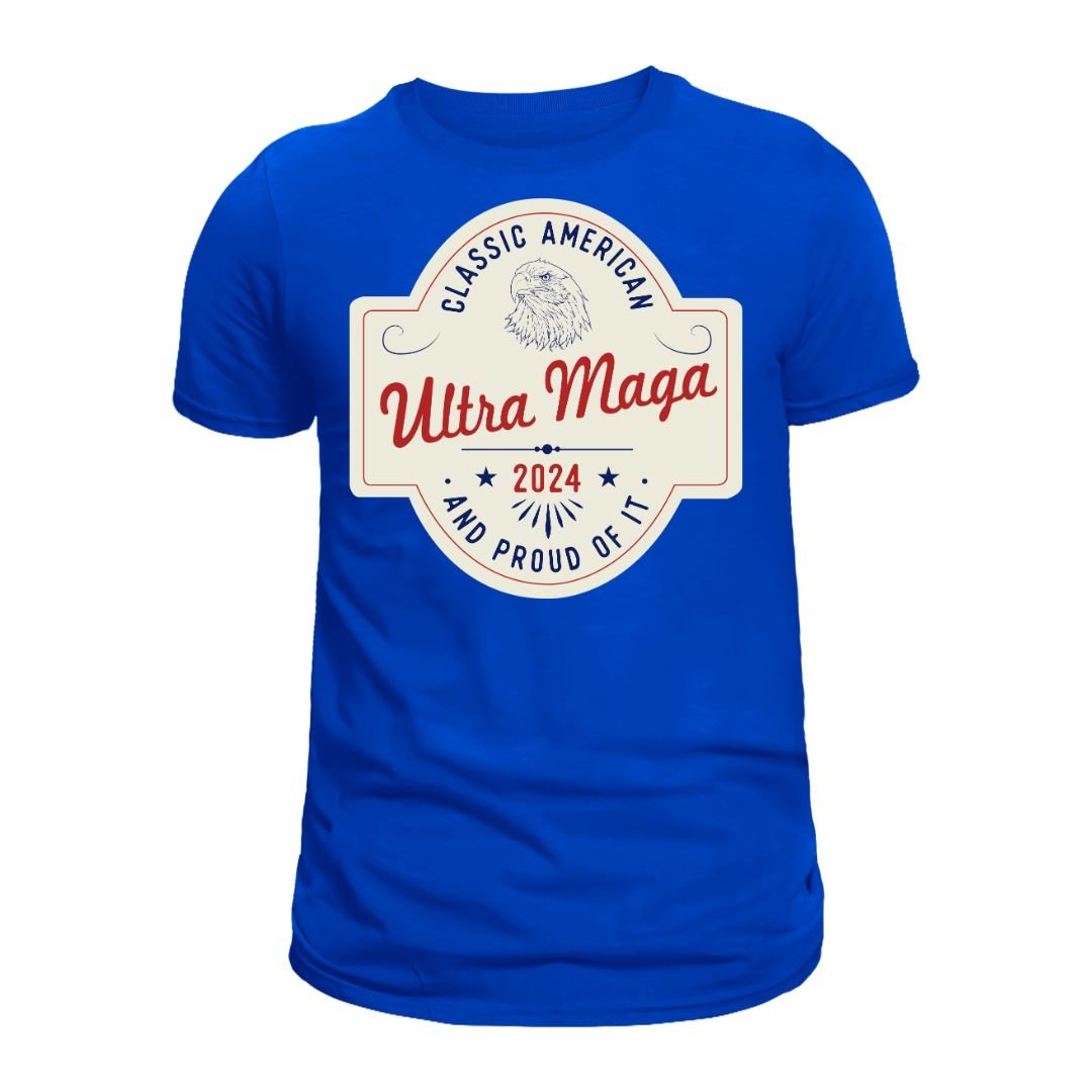 Ultra MAGA "Classic American and Proud of It" Unisex T-Shirt - PatriotDepot.com