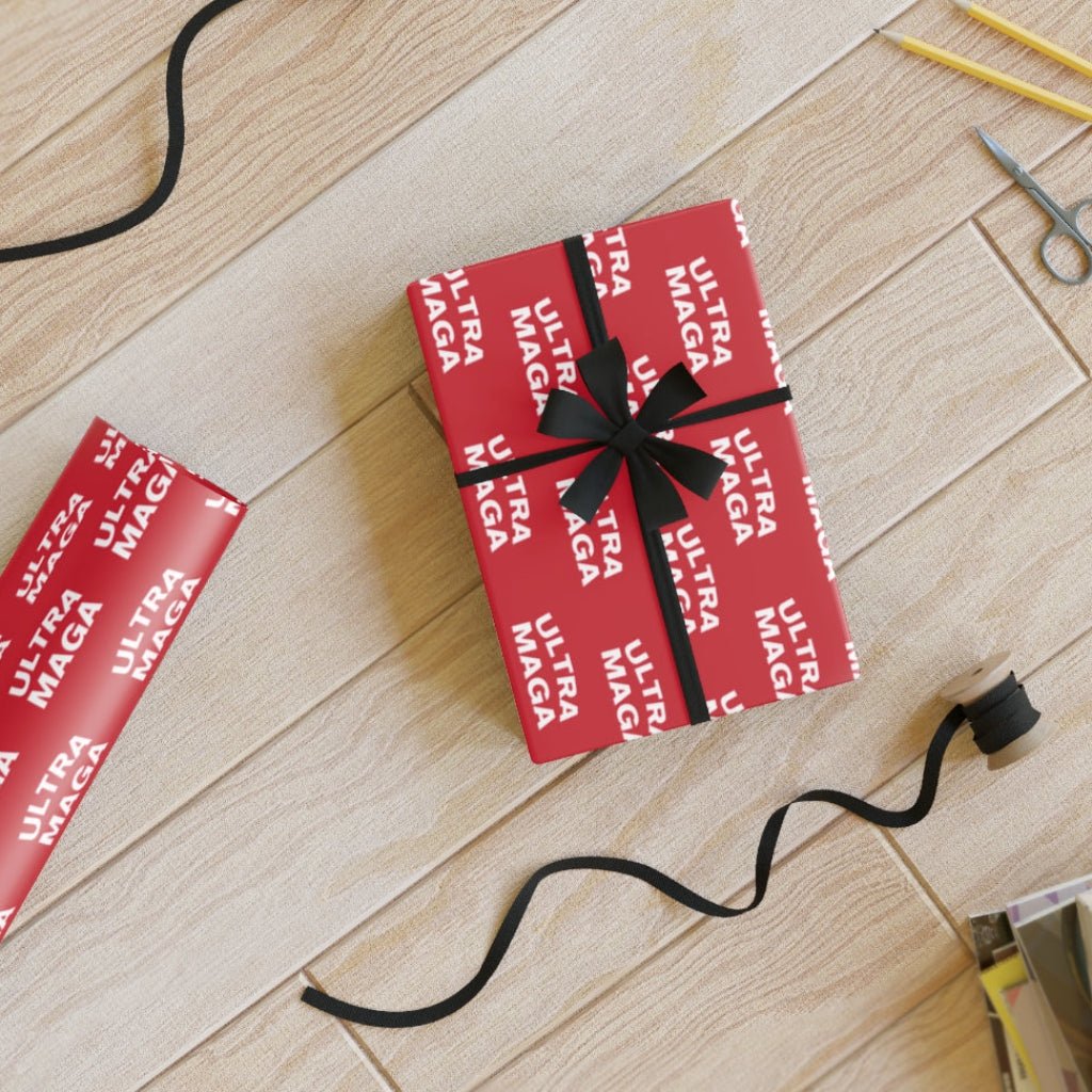 Ultra MAGA Custom Wrapping Paper Roll - PatriotDepot.com