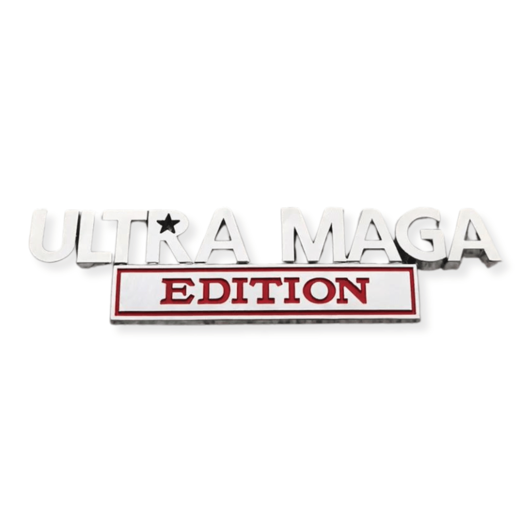Ultra MAGA Edition Auto Emblem (4 Designs) - PatriotDepot.com