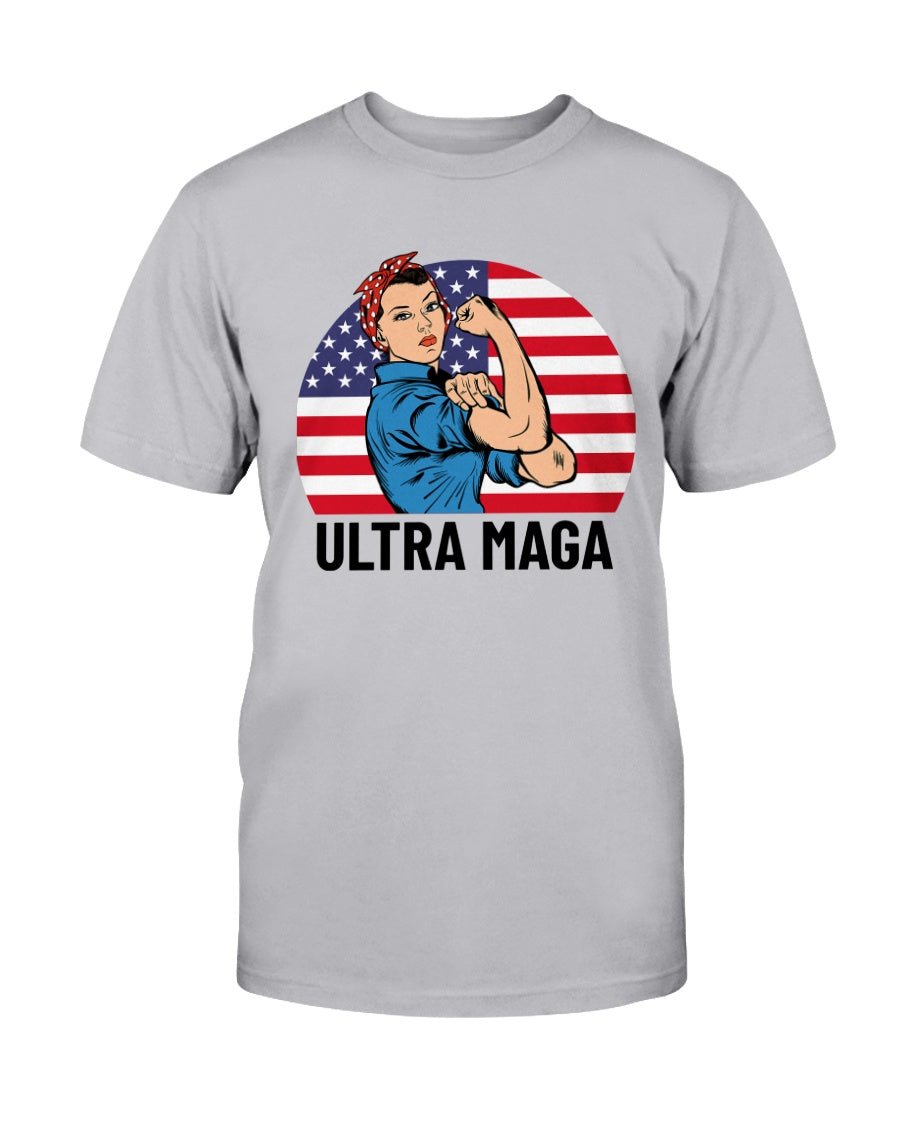 Ultra MAGA "Rosie the Riveter" Unisex T-Shirt - PatriotDepot.com