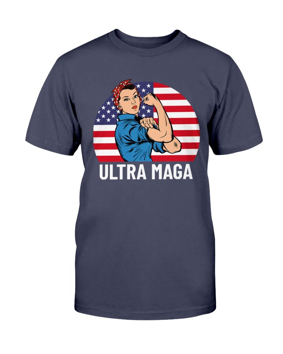 Ultra MAGA "Rosie the Riveter" Unisex T-Shirt - PatriotDepot.com
