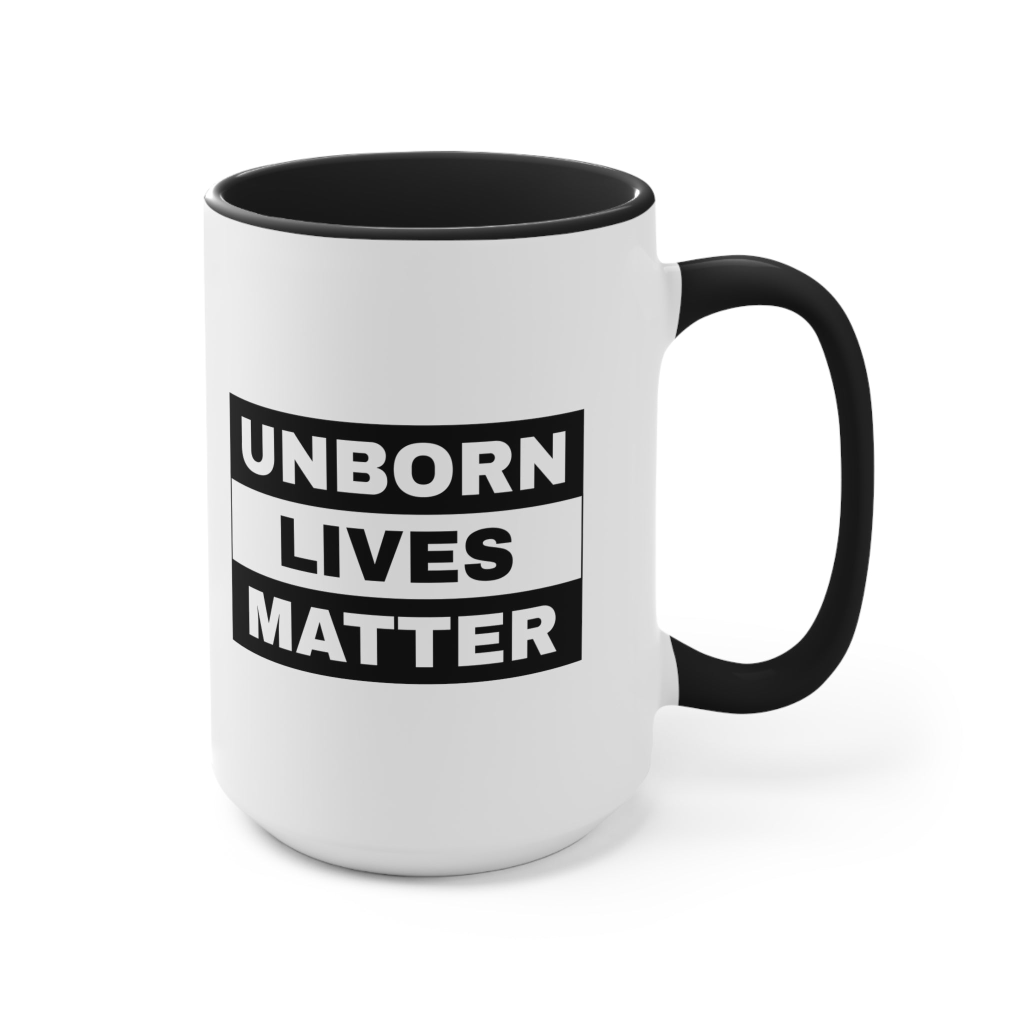 Unborn Lives Matter Mug (2 sizes, 3 colors) - PatriotDepot.com