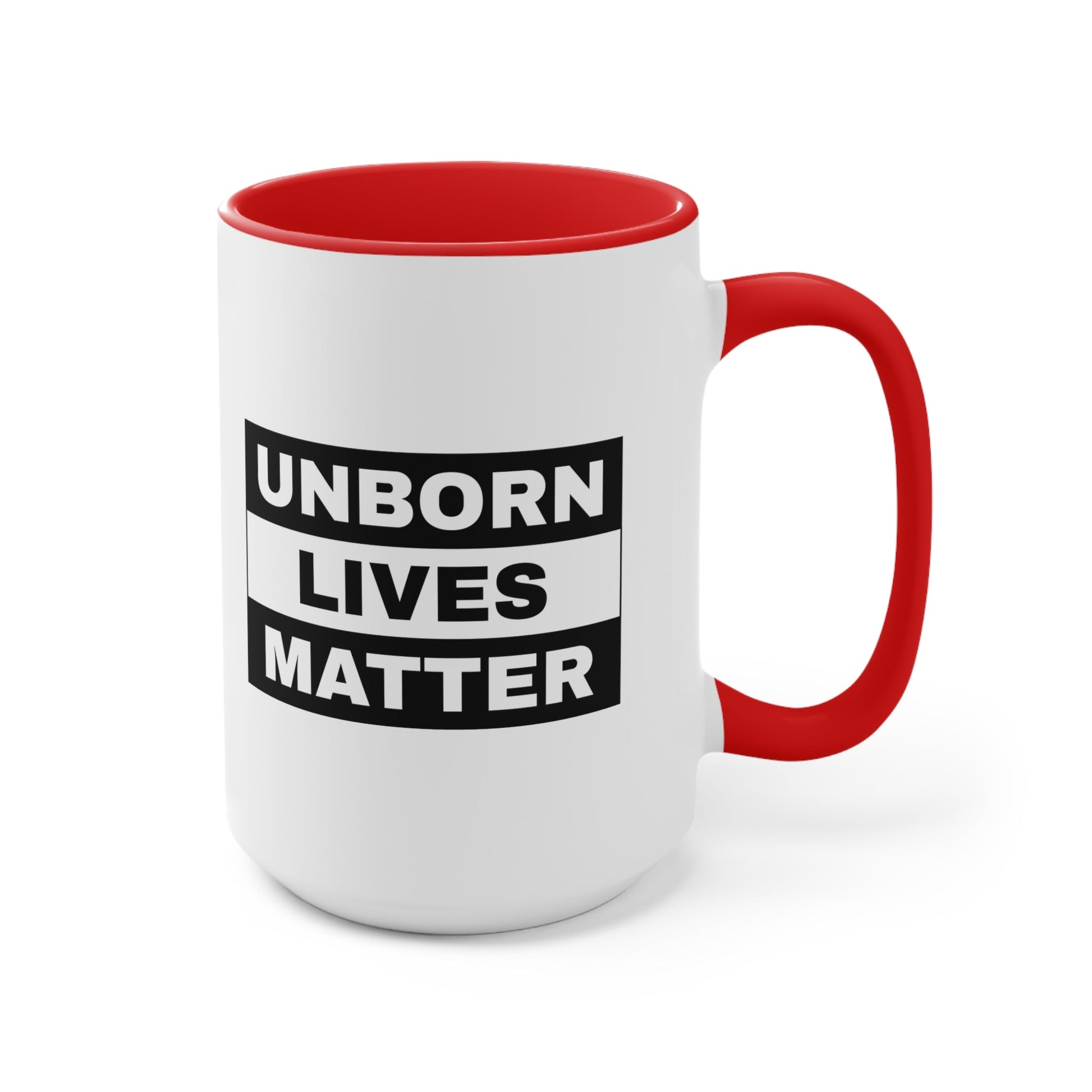 Unborn Lives Matter Mug (2 sizes, 3 colors) - PatriotDepot.com
