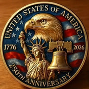 United States of America 250th Anniversary Commemorative Coin - PatriotDepot.com